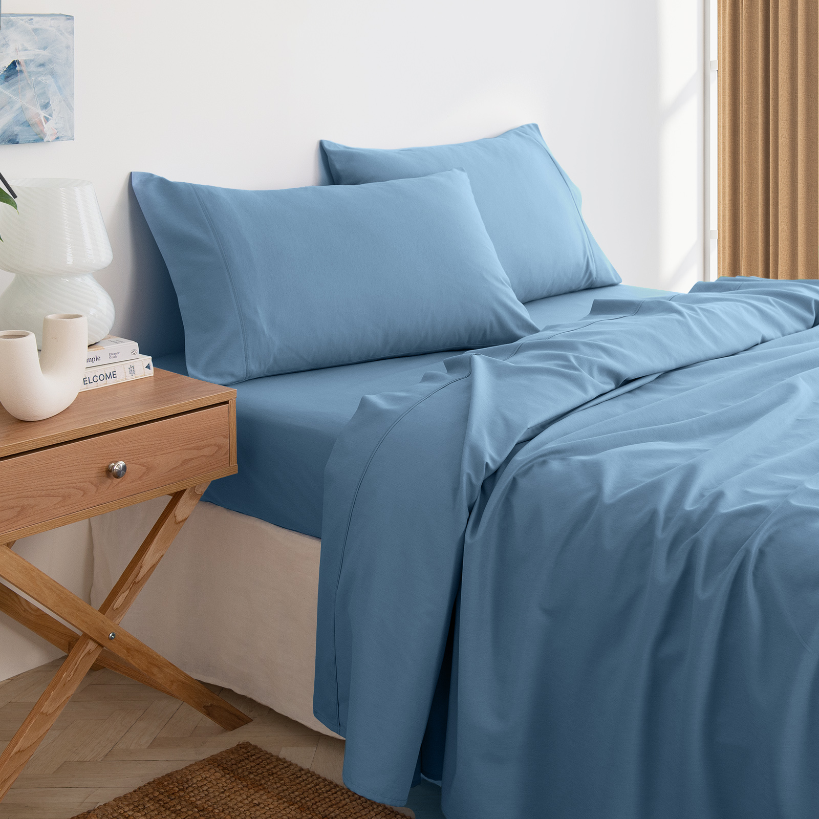 Royal Comfort 3000 Thread Count Bamboo Cooling Sheet Set Soft Touch Bedding - Picture 32 of 69