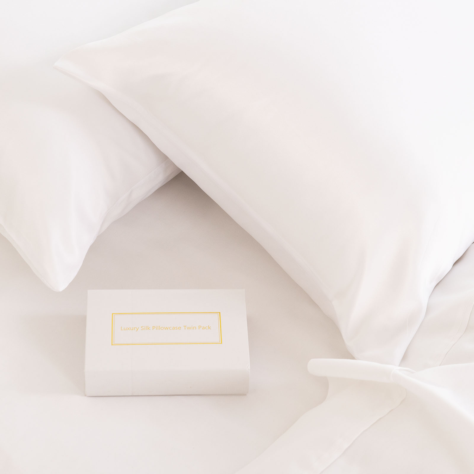 Royal Comfort Mulberry Soft Silk Luxurious Hypoallergenic Pillowcase Twin Pack - Picture 138 of 144