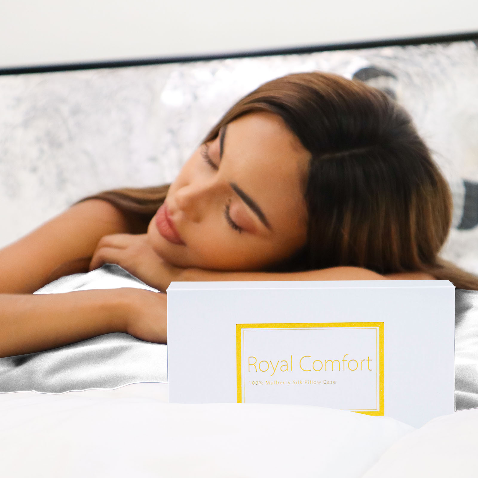 Royal Comfort Mulberry Soft Silk Luxurious Hypoallergenic Pillowcase Twin Pack - Picture 142 of 144