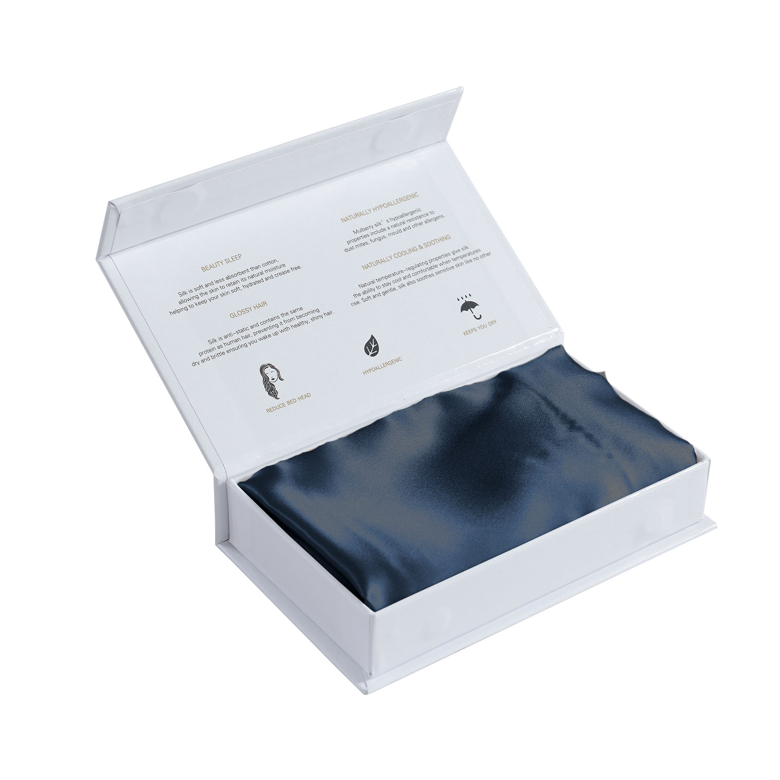 Royal Comfort Mulberry Soft Silk Luxurious Hypoallergenic Pillowcase Twin Pack - Picture 100 of 144