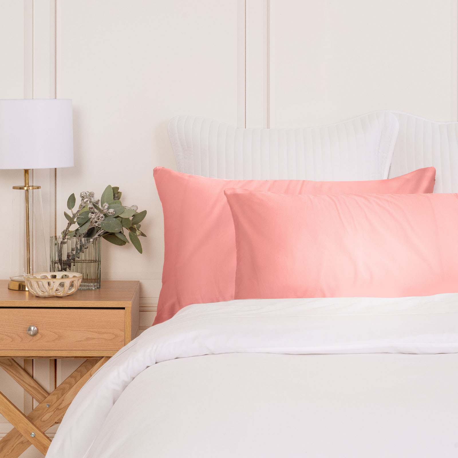 Royal Comfort Mulberry Soft Silk Luxurious Hypoallergenic Pillowcase Twin Pack - Picture 12 of 144