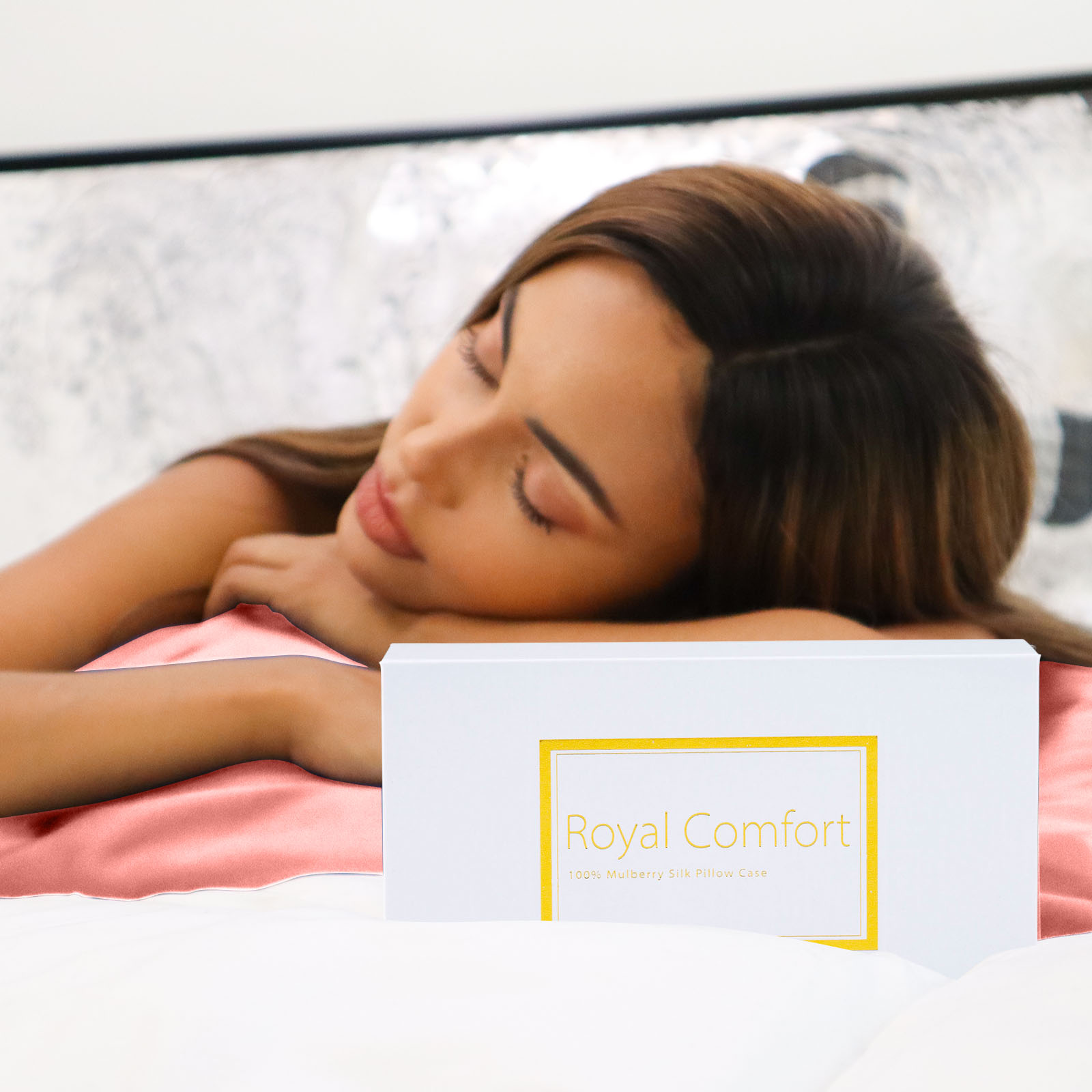 Royal Comfort Mulberry Soft Silk Luxurious Hypoallergenic Pillowcase Twin Pack - Picture 18 of 144