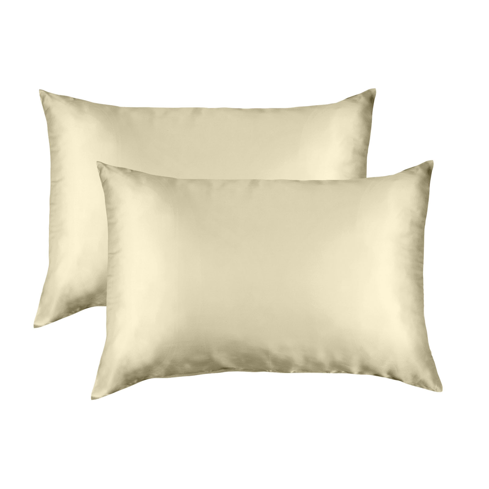 Royal Comfort Mulberry Soft Silk Luxurious Hypoallergenic Pillowcase Twin Pack - Picture 21 of 144