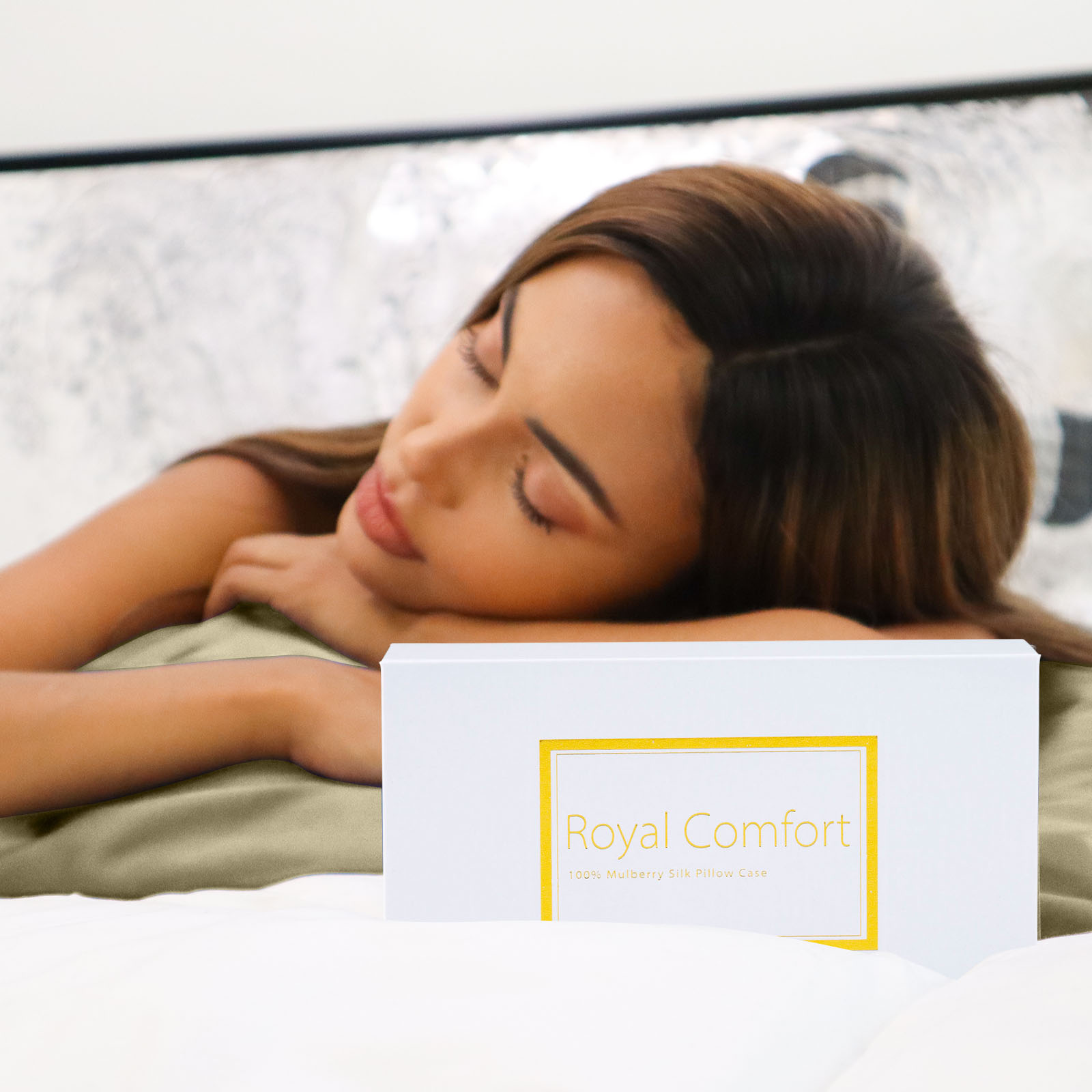 Royal Comfort Mulberry Soft Silk Luxurious Hypoallergenic Pillowcase Twin Pack - Picture 28 of 144