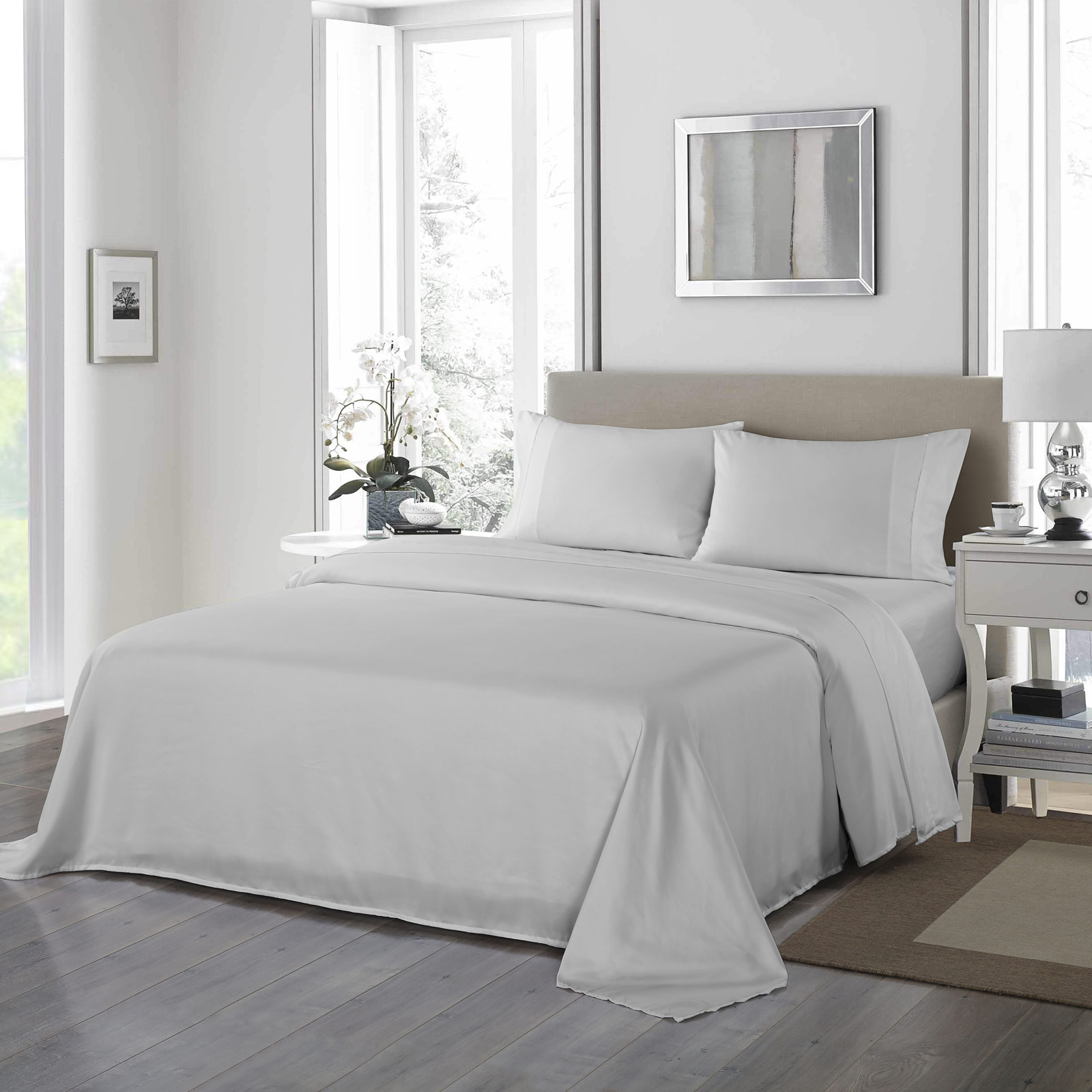 Royal Comfort 1200 Thread Count Sheet Set 4 Piece Ultra Soft Touch Bedding - Picture 13 of 30