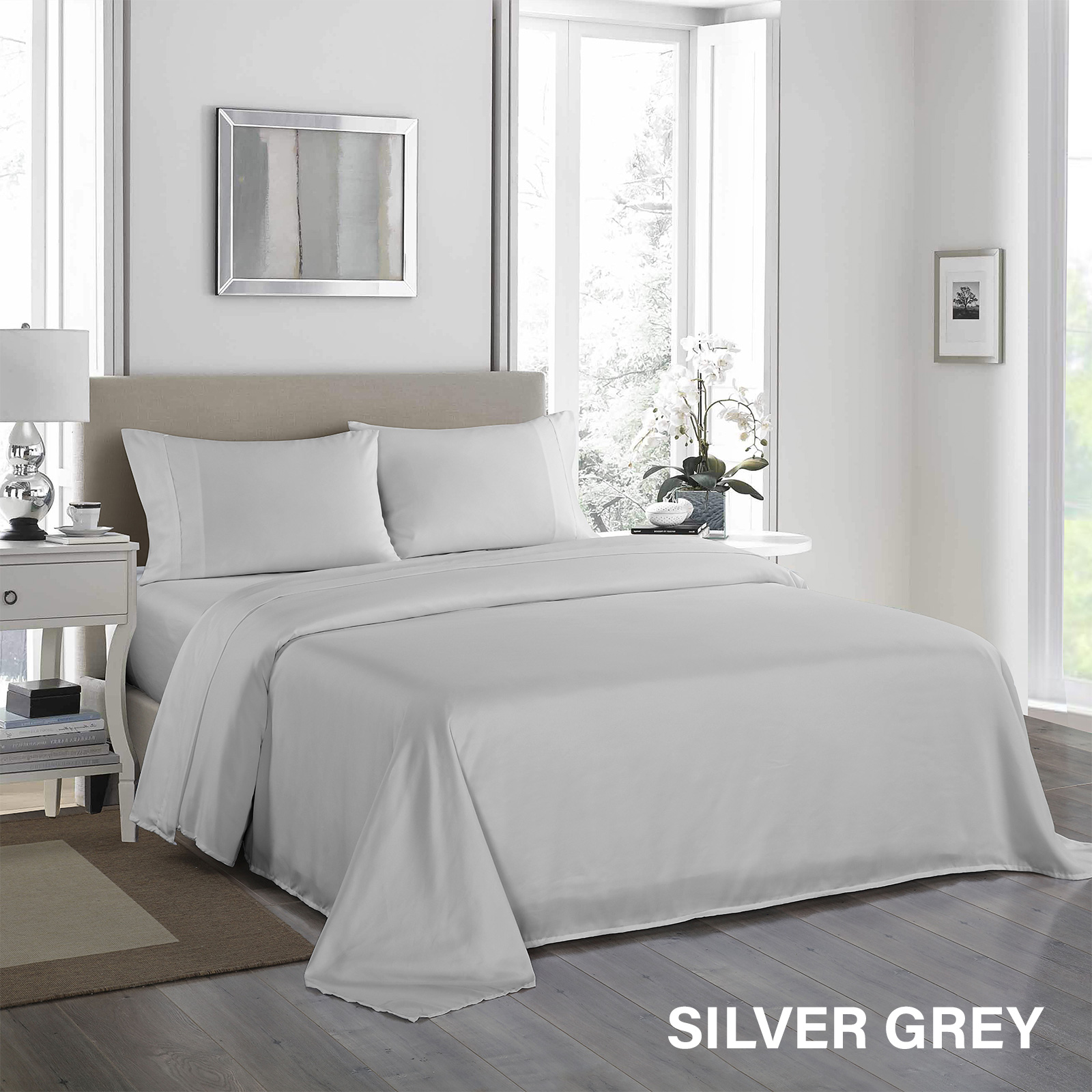 Royal Comfort 1200 Thread Count Sheet Set 4 Piece Ultra Soft Touch Bedding - Picture 18 of 30