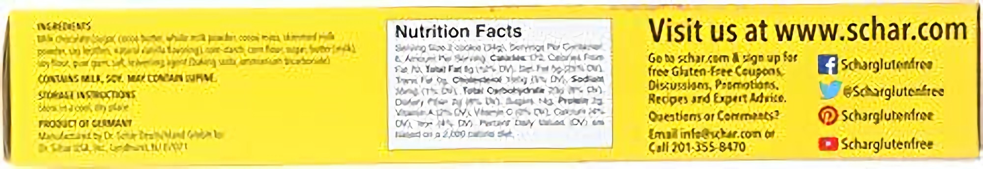 Schar Gluten Free Chocolate Thins, 7.1 oz., 12-Pack 4