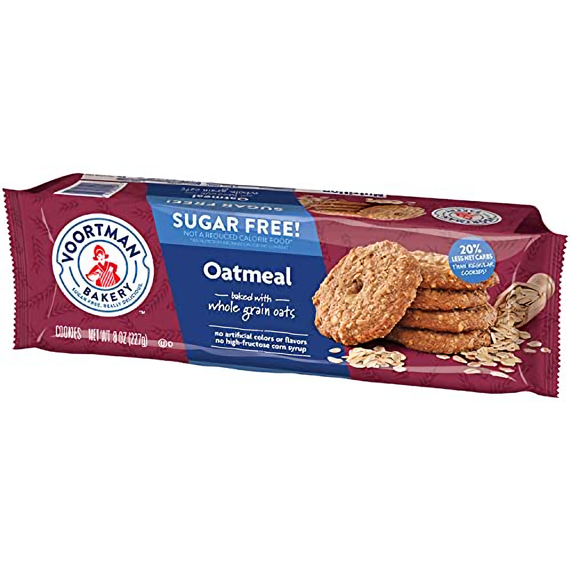 Voortman Bakery Sugar Free Oatmeal Cookies, Pack of 12 6