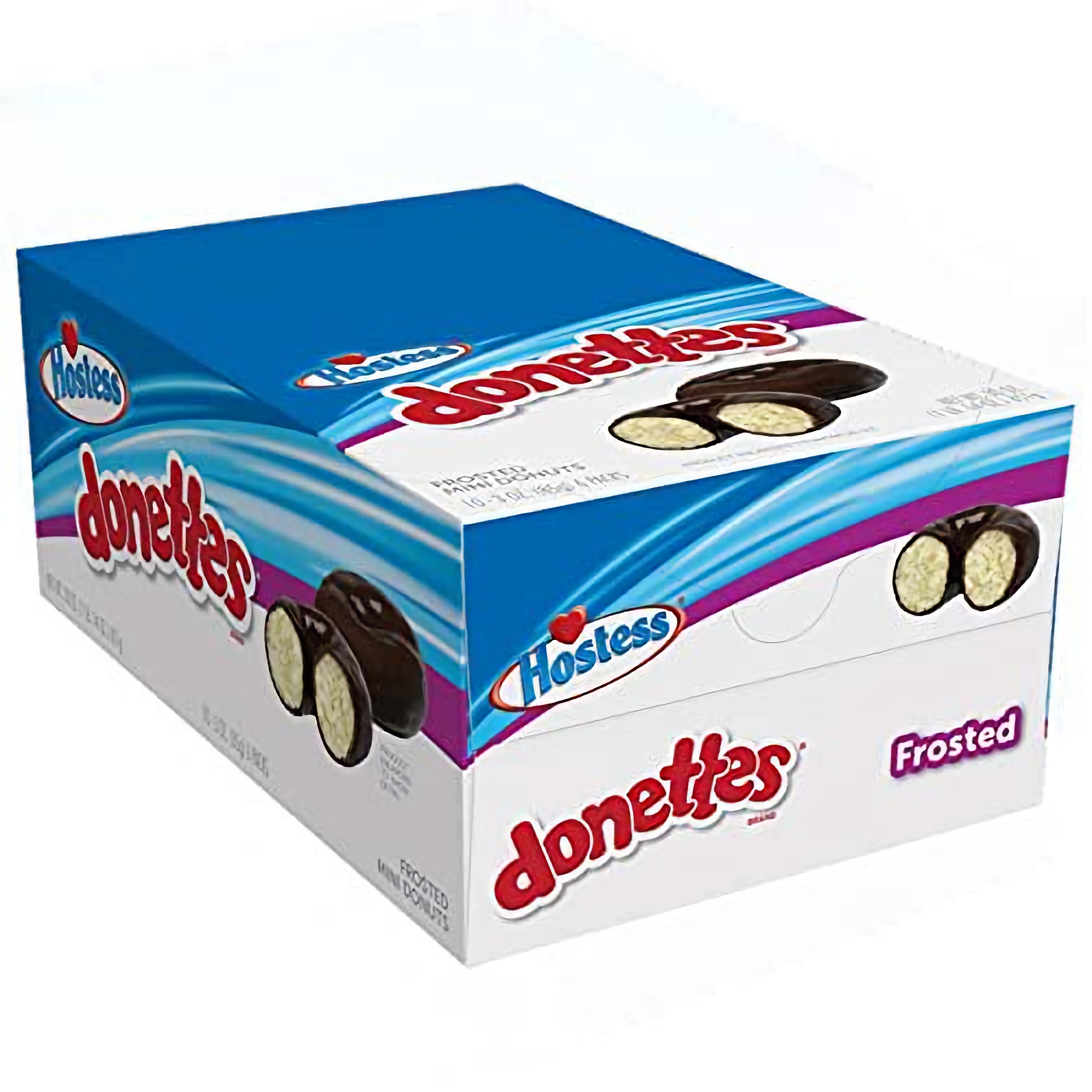 Hostess Donettes Mini Donuts, Chocolate Frosted, 3.7 Ounce, 10 Count