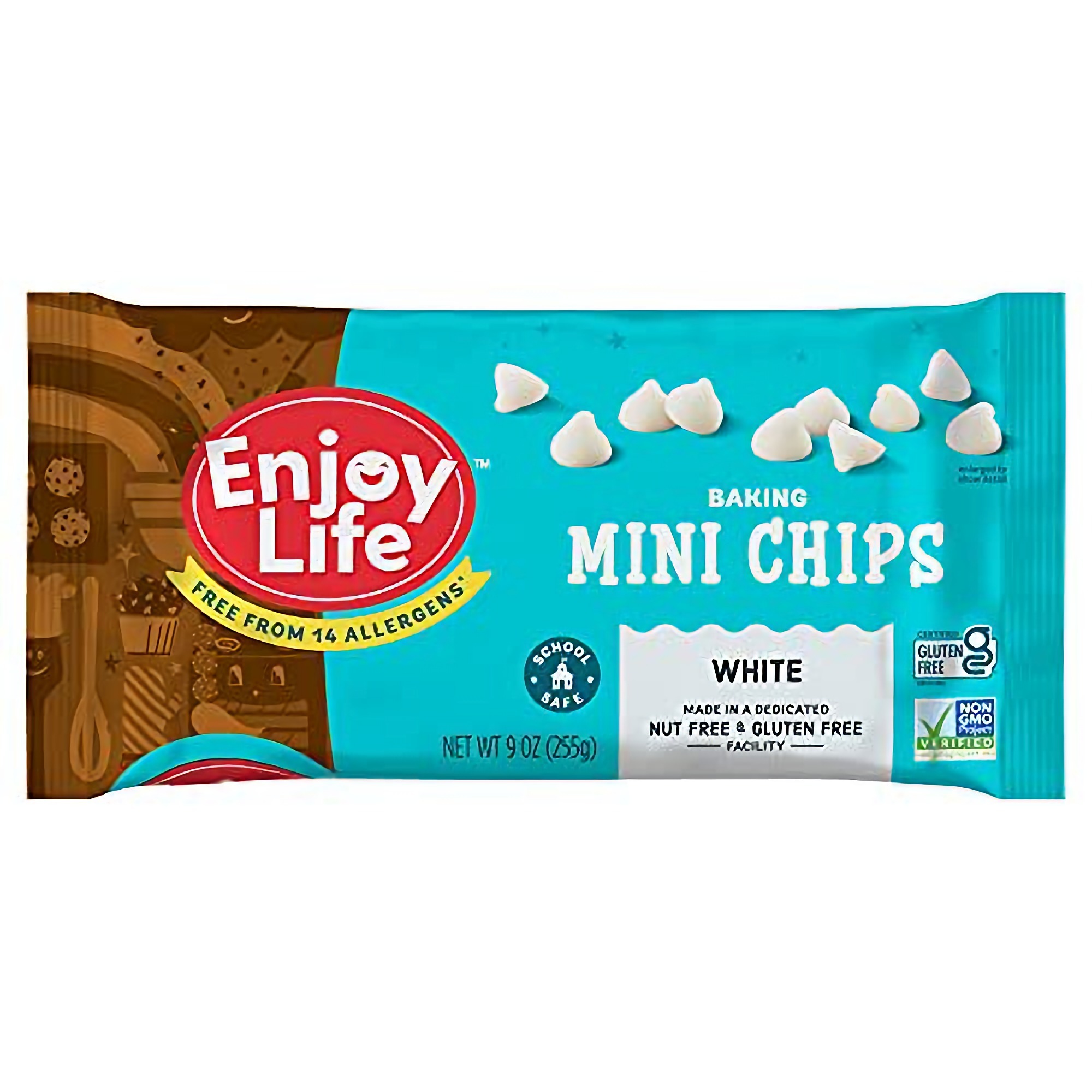 Enjoy Life Mini White Baking Chips - White Chocolate Flavor, 9 oz 2