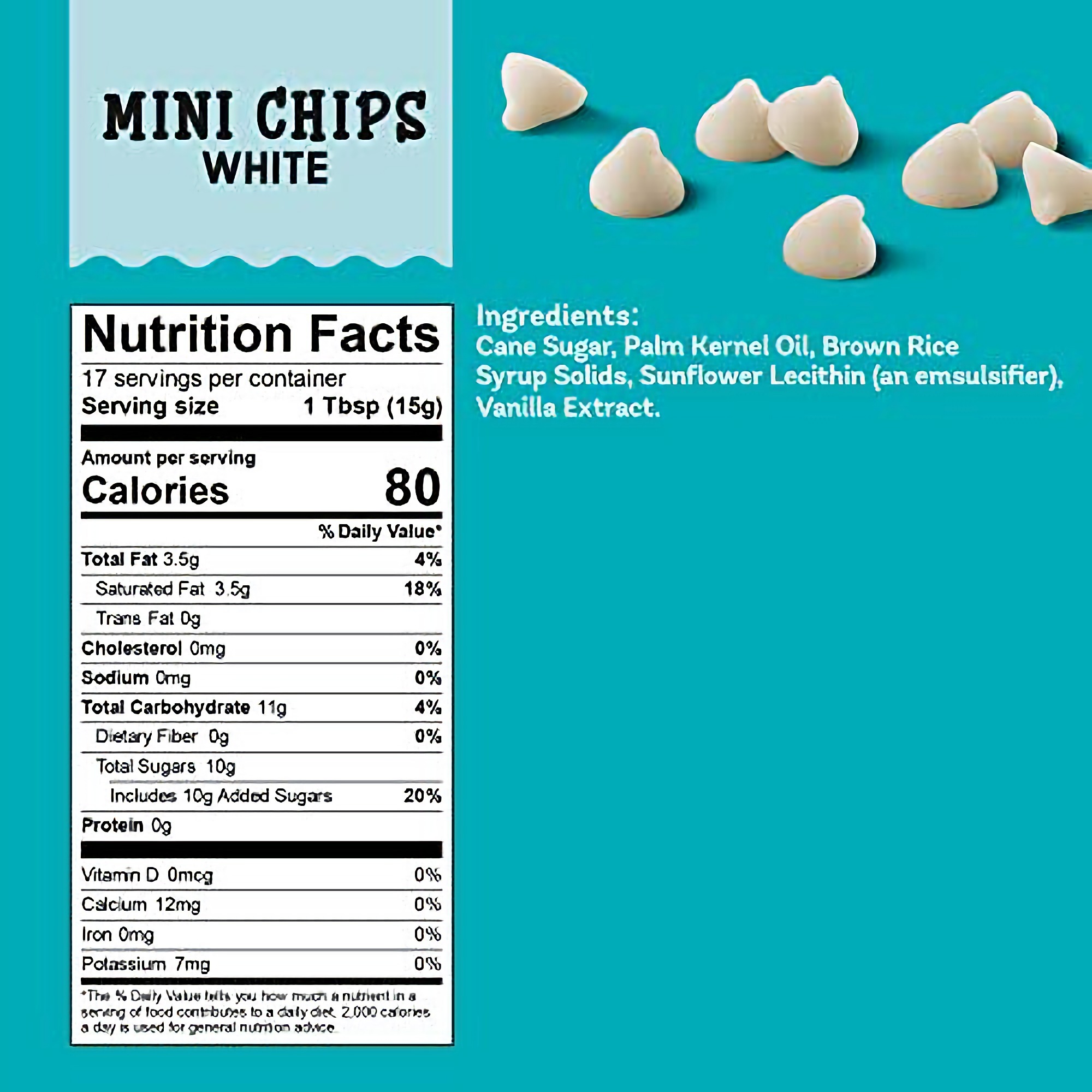 Enjoy Life Mini White Baking Chips - White Chocolate Flavor, 9 oz 6