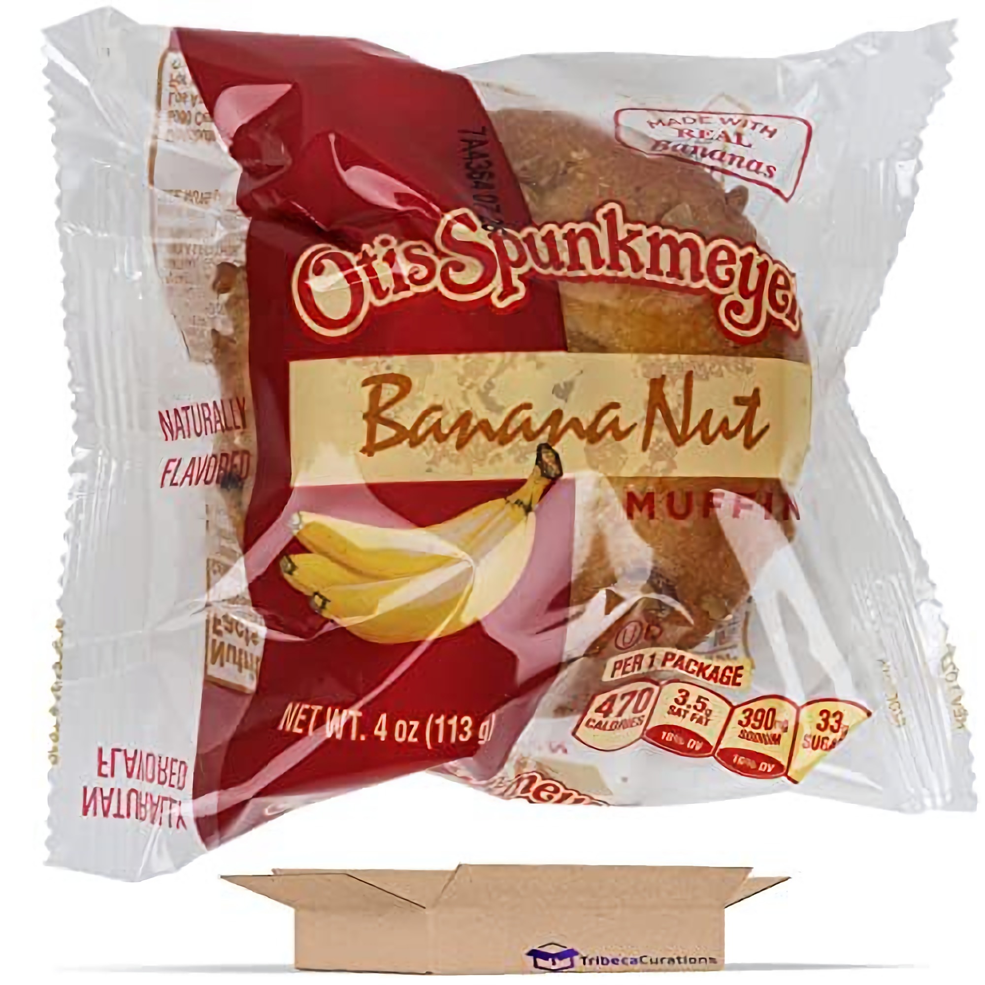 Individually Wrapped Banana Nut Muffins by Otis Spunkmeyer | 4 Ounce | Pack of 12 2