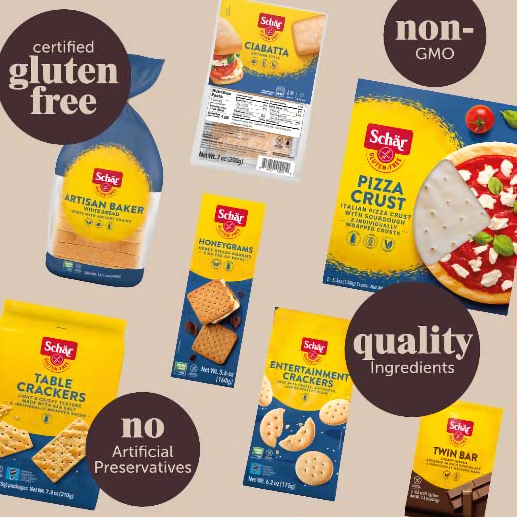 Schar Gluten Free Shortbread Cookies, 7 oz., 6-Pack 6