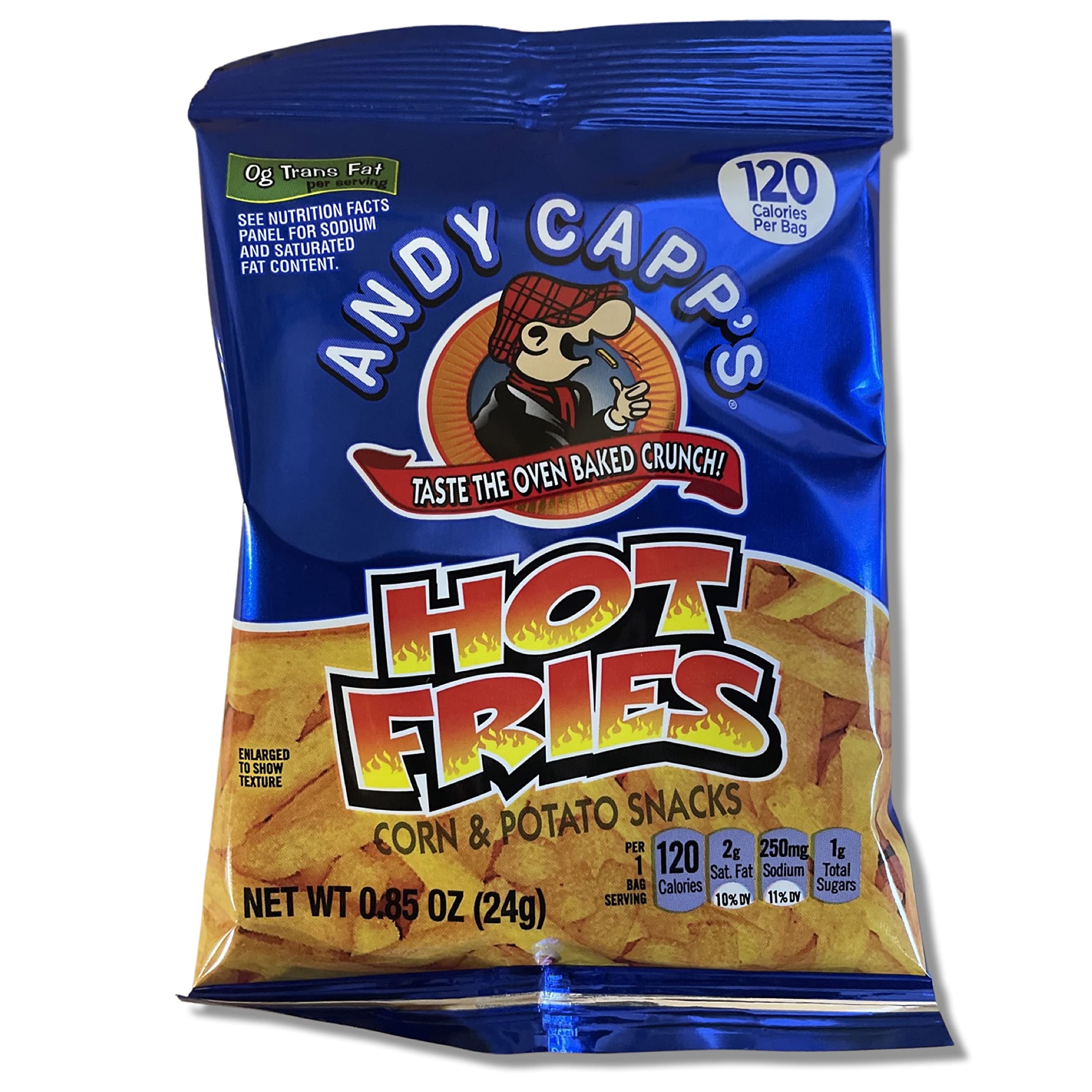 Hot Fries Snacks Value Pack   120 Calorie Packs | 24 Bags