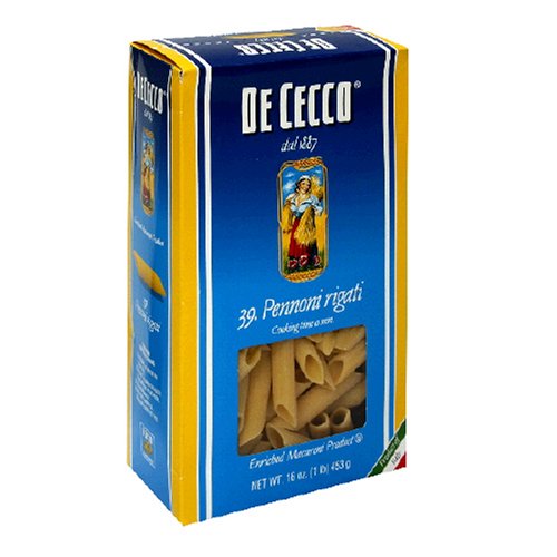 De Cecco Semolina Pasta, Pennoni No.38, 1 Pound (Pack of 5) 2