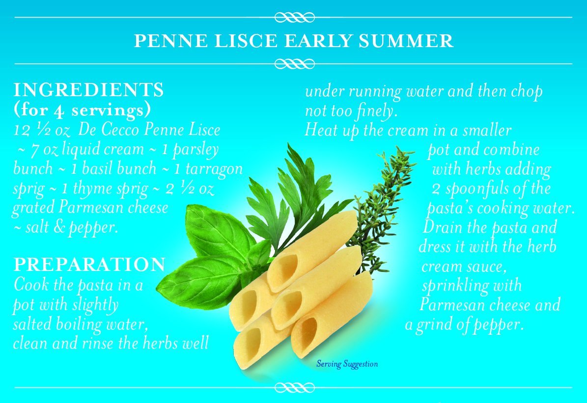 De Cecco Semolina Pasta, Penne Lisce No.40, 5 Pound (Pack of 4) 4