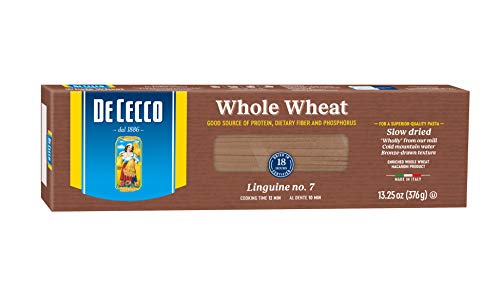 De Cecco Whole Wheat Pasta, Linguine, 13.25 Ounce (Pack of 12)