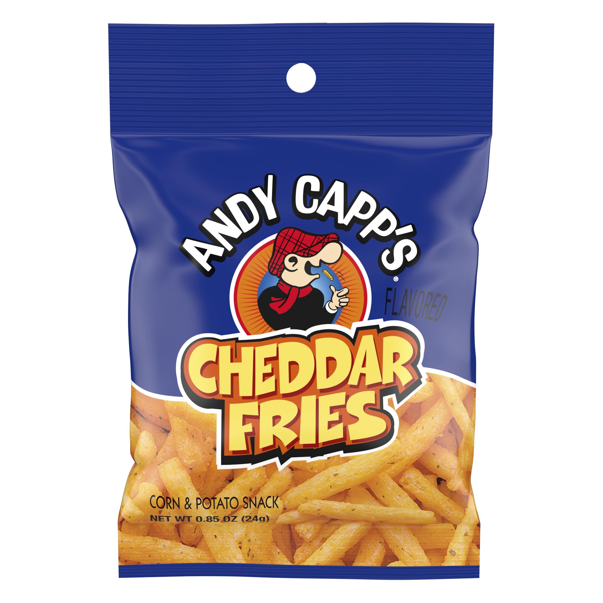 Andy Capp's Cheddar Flavored Fries, 0.85 oz, 72 Pack 2