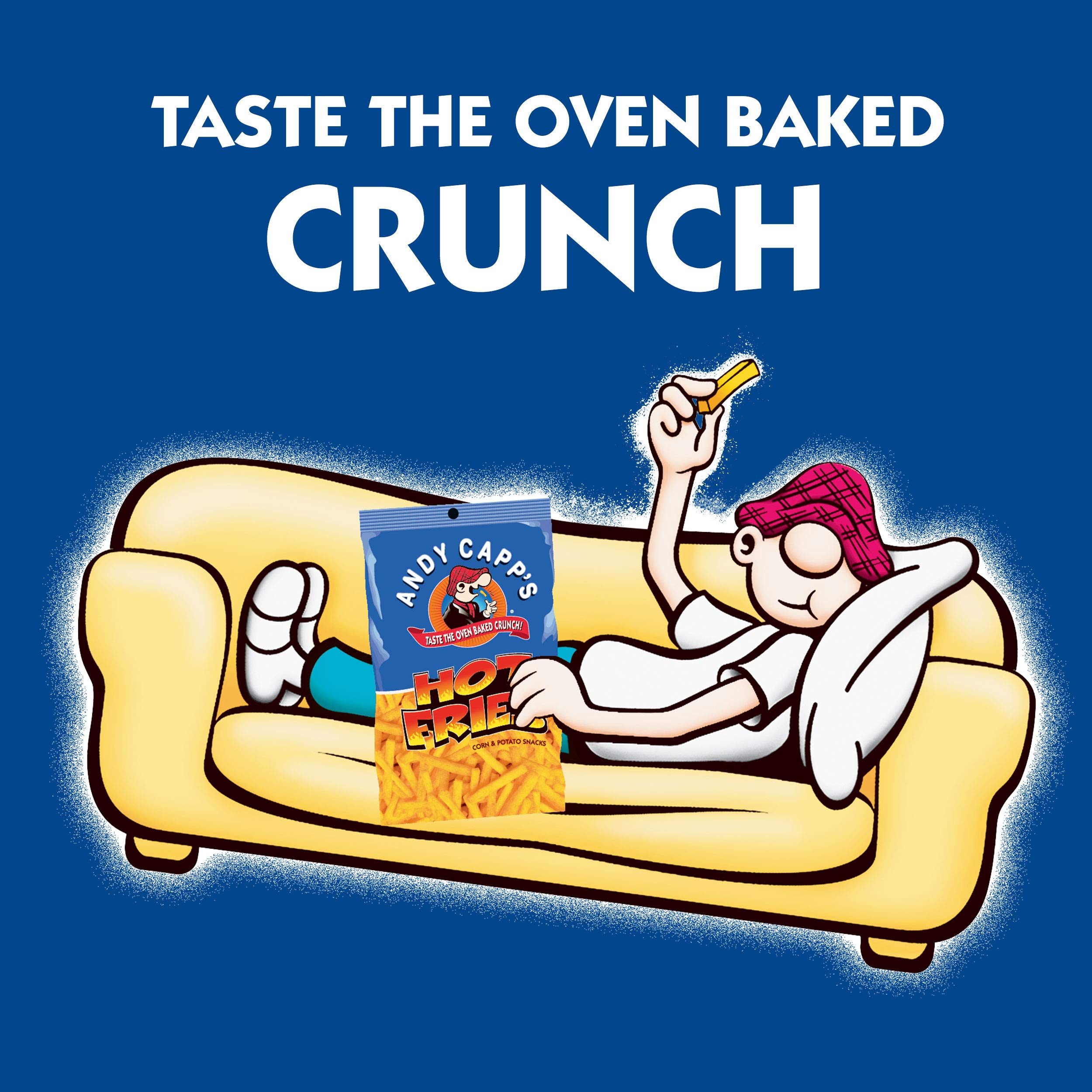 Andy Capp's Hot Fries, 0.85 oz, 72 Pack 4