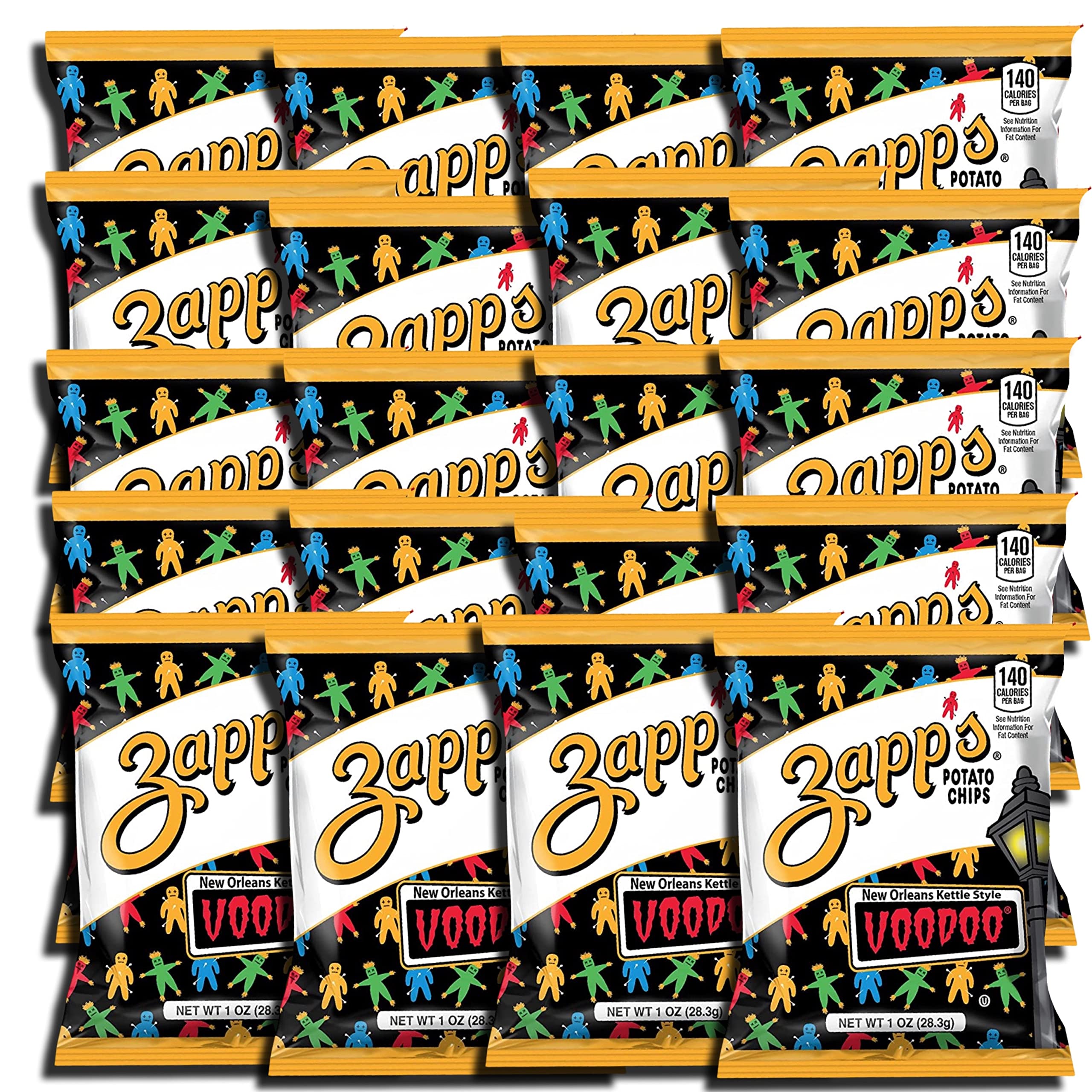 New Orleans Kettle Potato Chips   (Voodoo, 20 Bags)