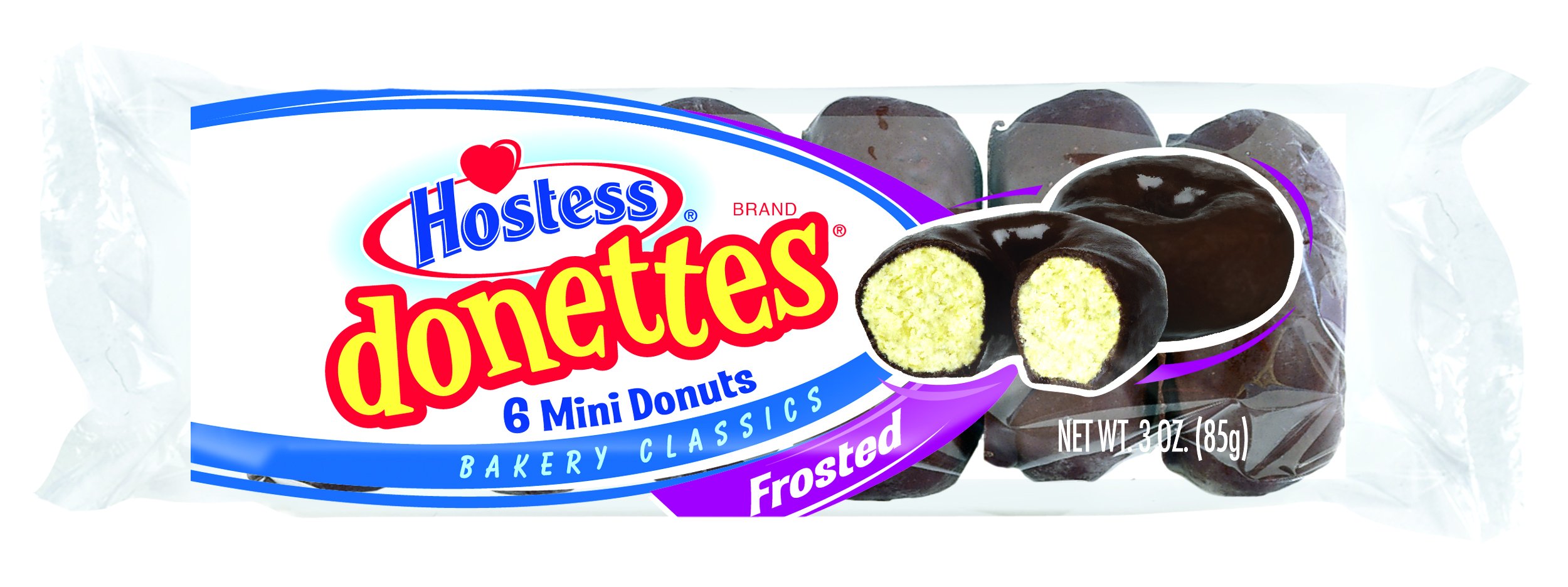 Hostess Donettes Mini Donuts, Frosted, 3 Ounce, 10 Count 4