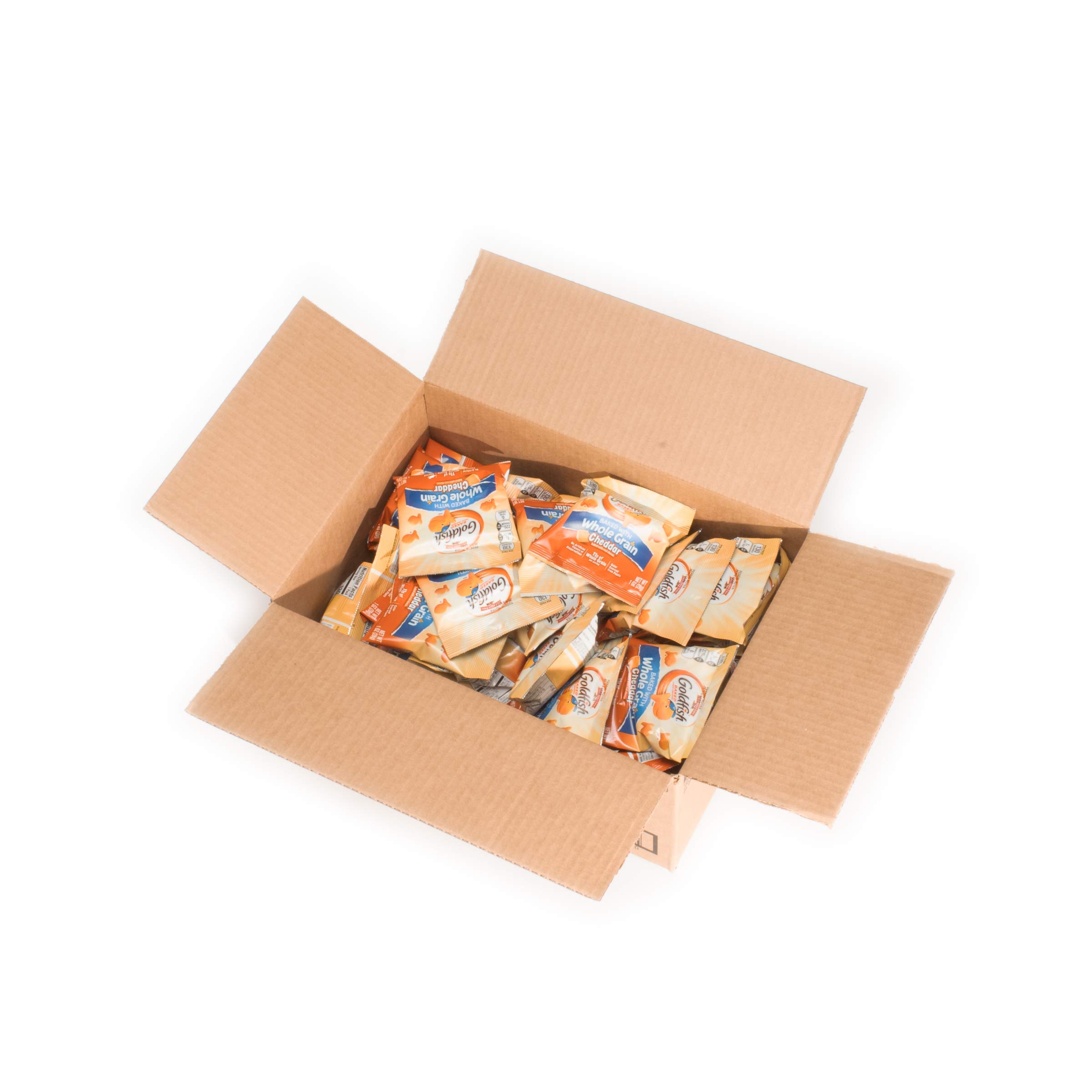 Pepperidge Farm Goldfish Whole Grain Snack Crackers, Cheddar, .75 Ounces, Pack of 300 4