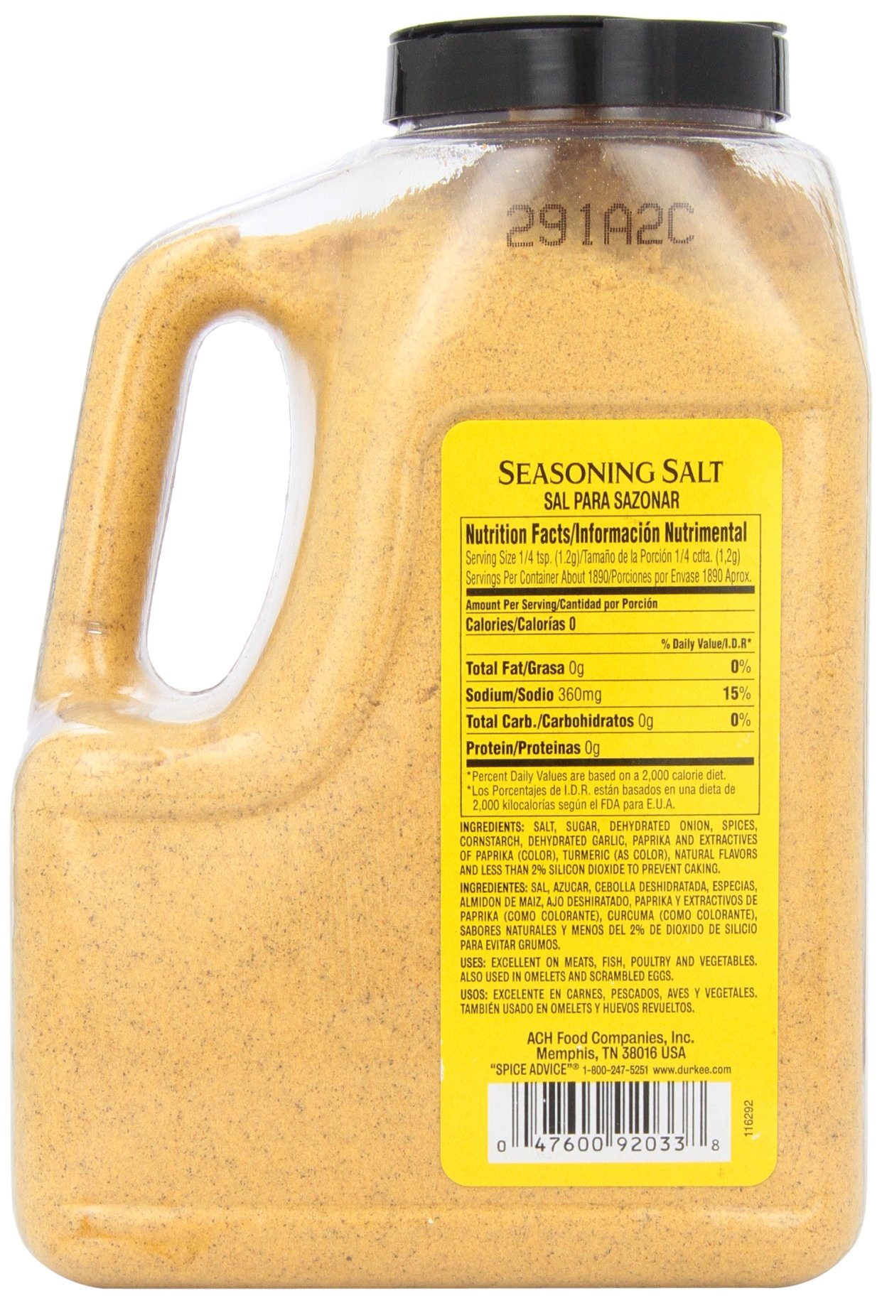 Durkee Super Chef Seasoning Salt, 5-Pound 3