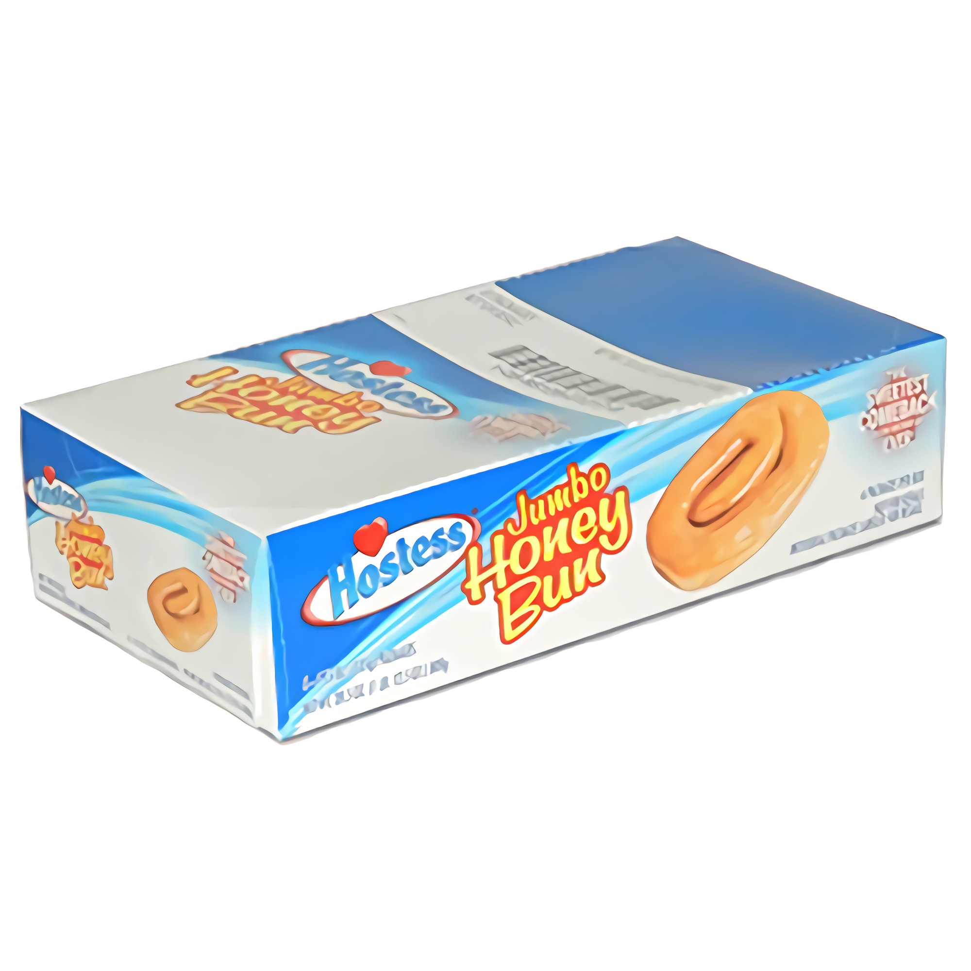Hostess Jumbo Glazed Honey Buns, 4.75 Ounce, 6 Count (Pack of 6) 36 Total Honey Buns 2