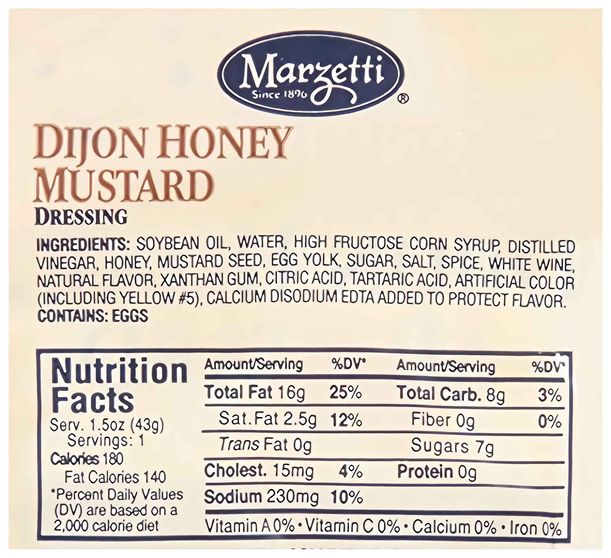 Marzetti Honey Mustard Dressing, Dijon, 1.5 Ounce (Pack of 60) 4
