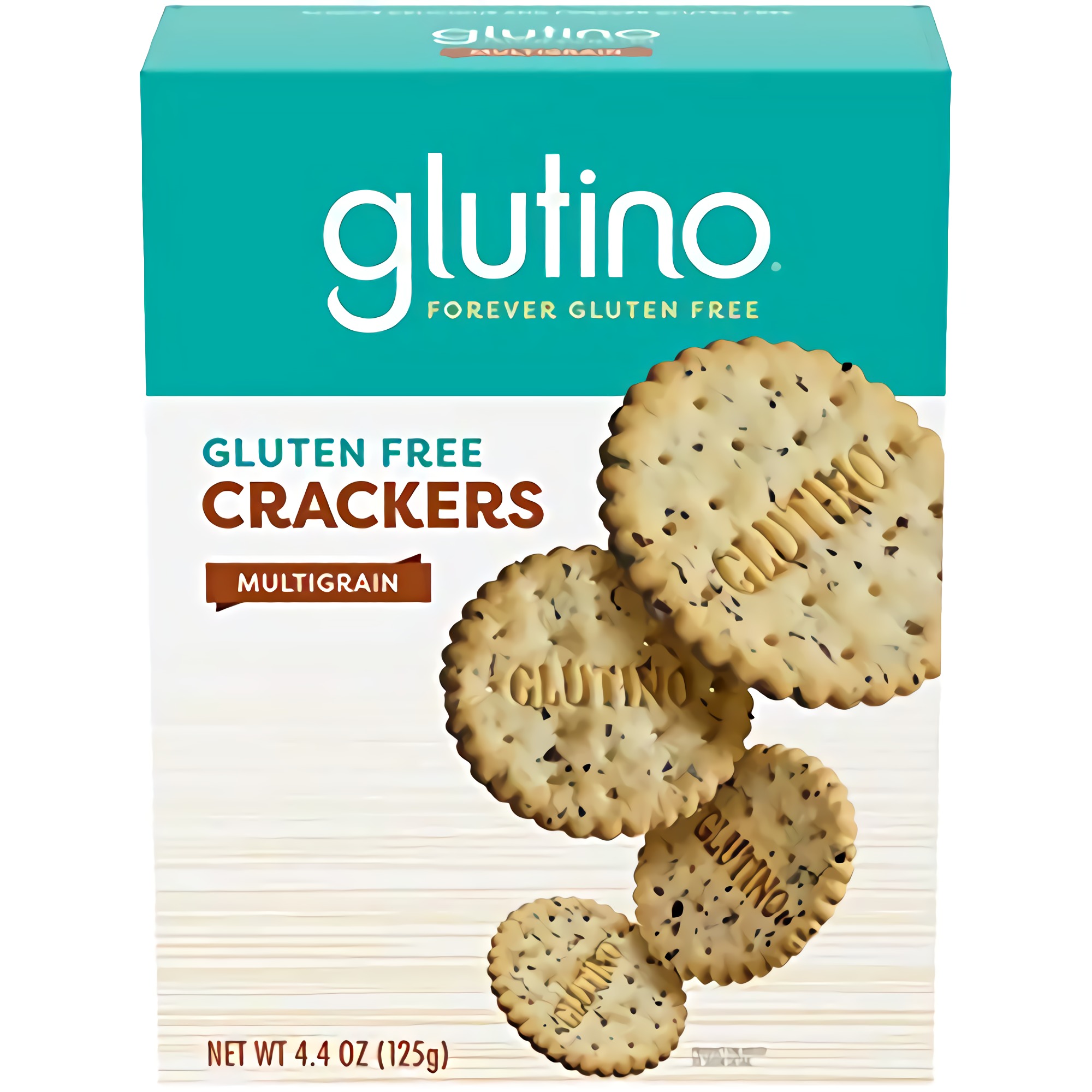 Glutino Gluten Free Crackers, Multigrain, 4.4 Ounce Boxes (Pack of 6)