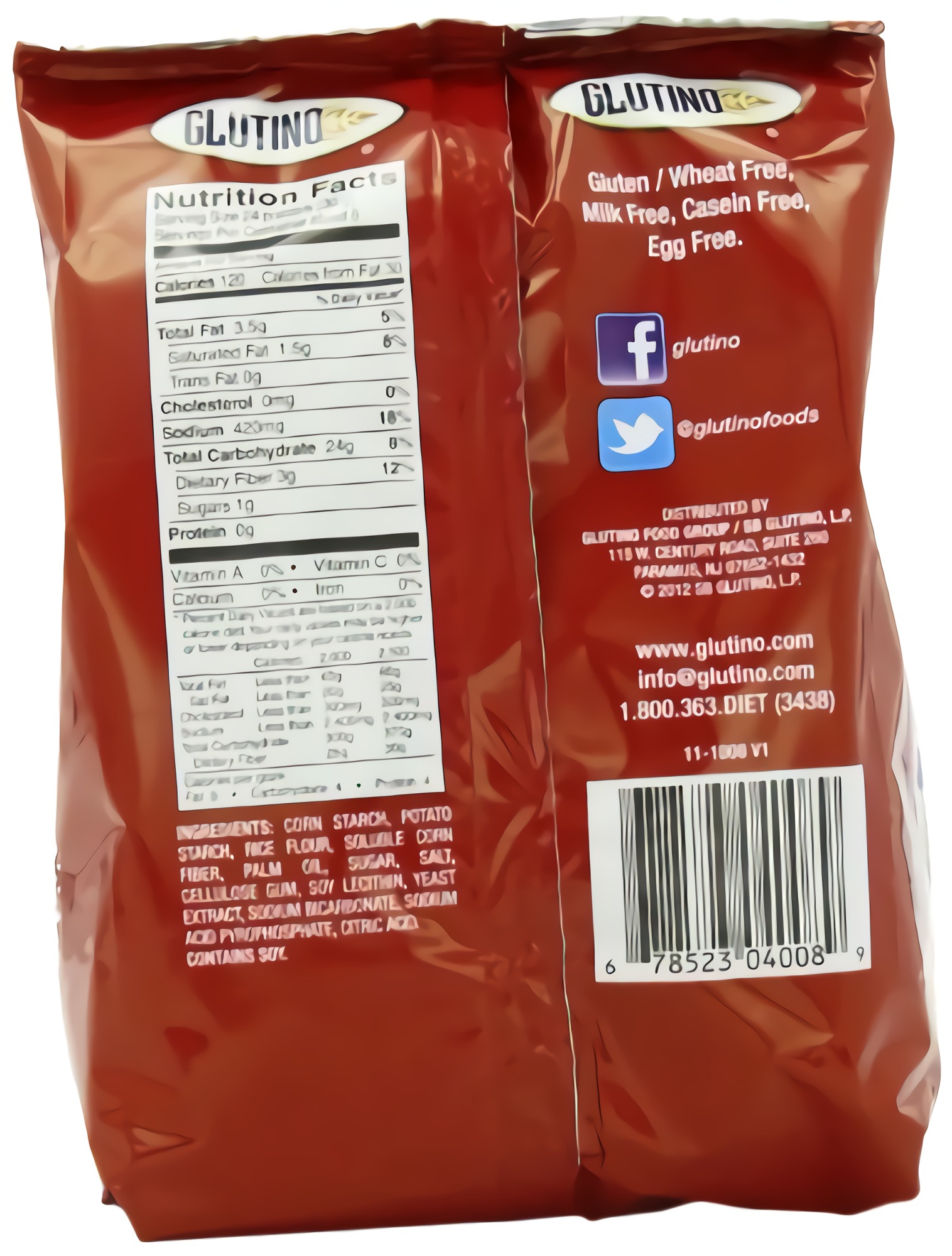 Glutino Gluten Free Pretzel Twists, 8-Ounce Bags (Pack of 12) 3