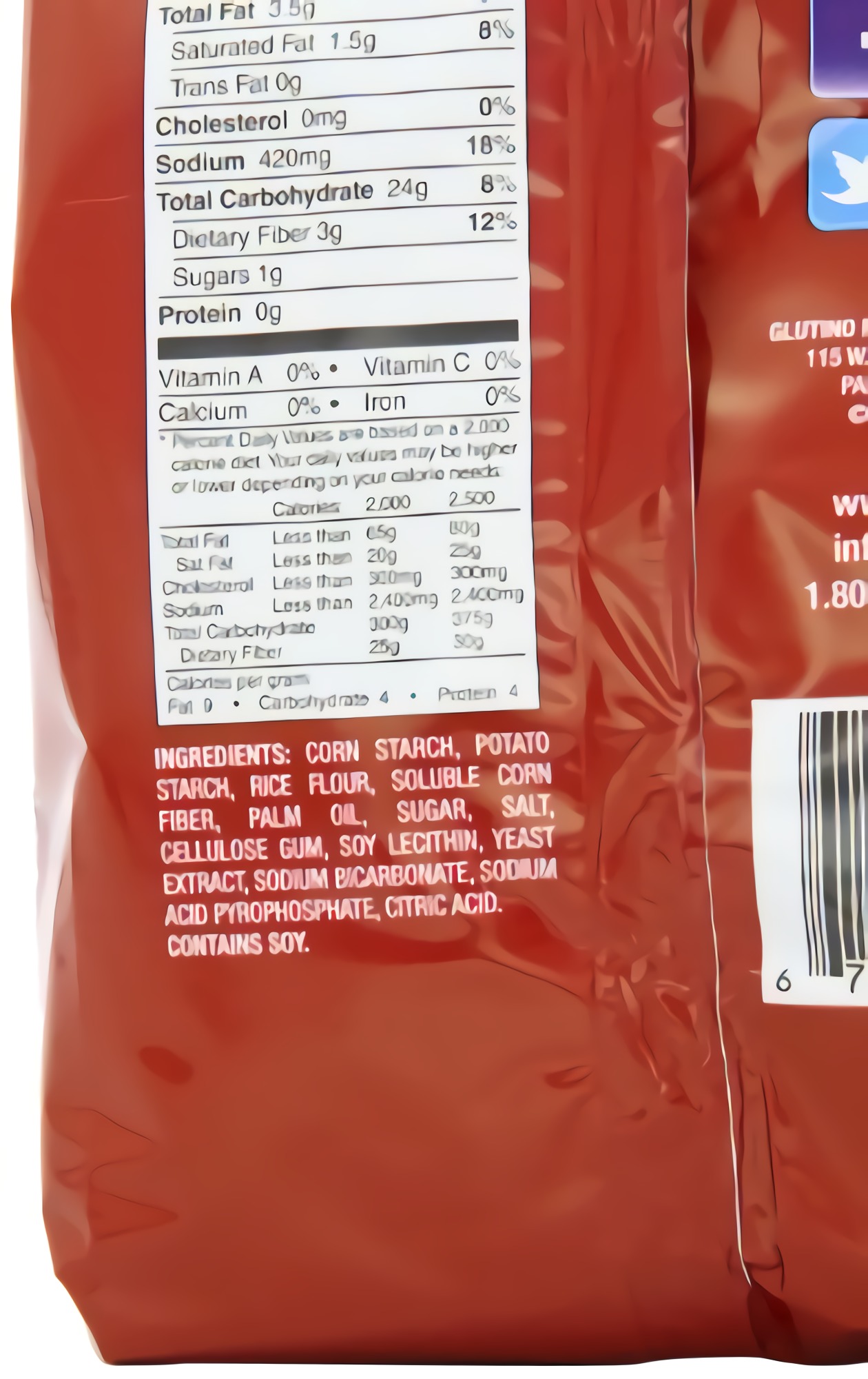 Glutino Gluten Free Pretzel Twists, 8-Ounce Bags (Pack of 12) 4