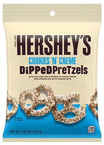 Hershey's Dipped Pretzels, 4.25 oz. Bags, Case of 12 (Cookies 'N' Creme) 2