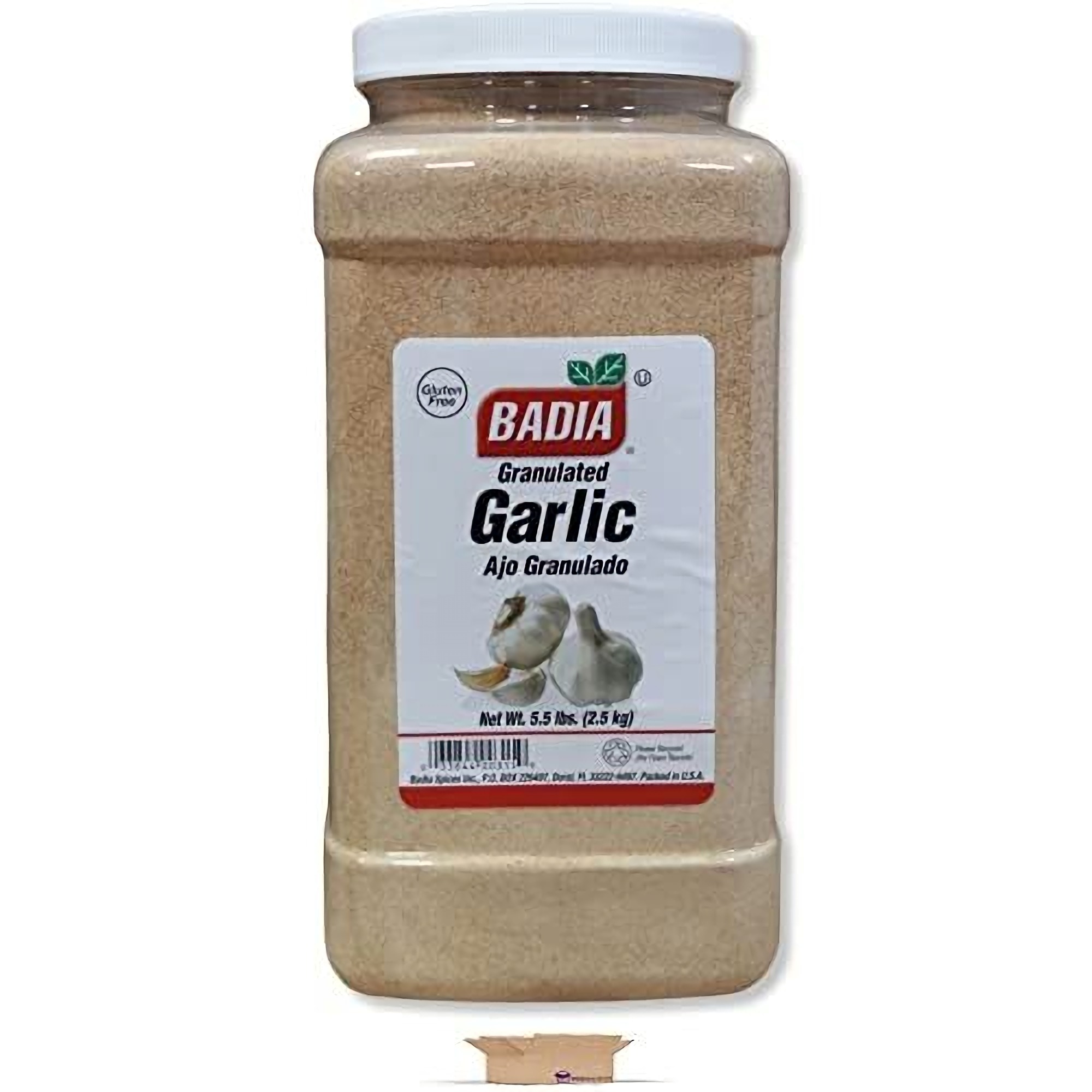 Badia Granulated Garlic | 5.5 Pound Jug 3
