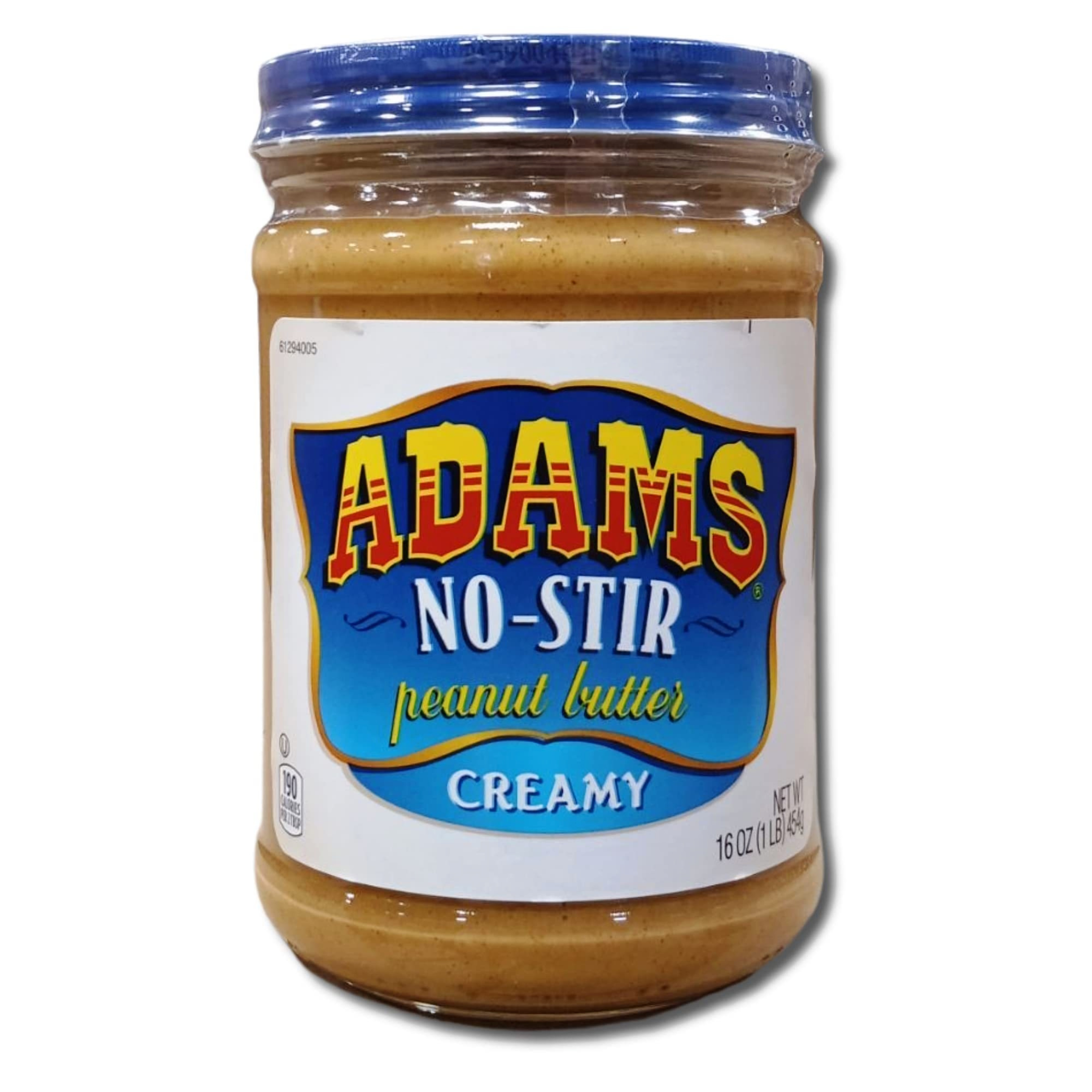 Adams 100% Natural No-Stir Peanut Butter Creamy | 16 Oz, 3 Jars