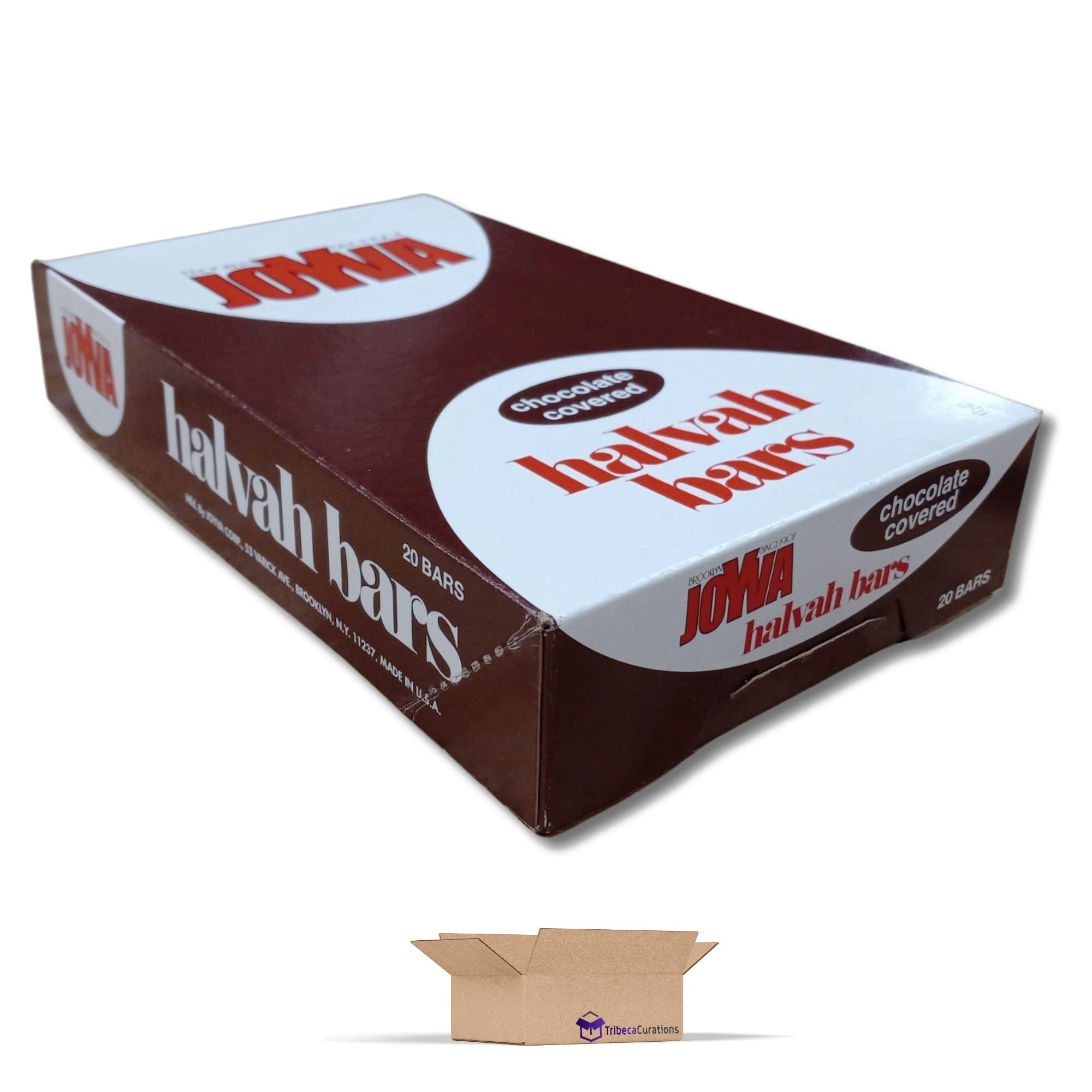 King Size Chocolate Covered Halvah Bars Bulk Value Pack | 3.5 Ounce | Box of 20 3