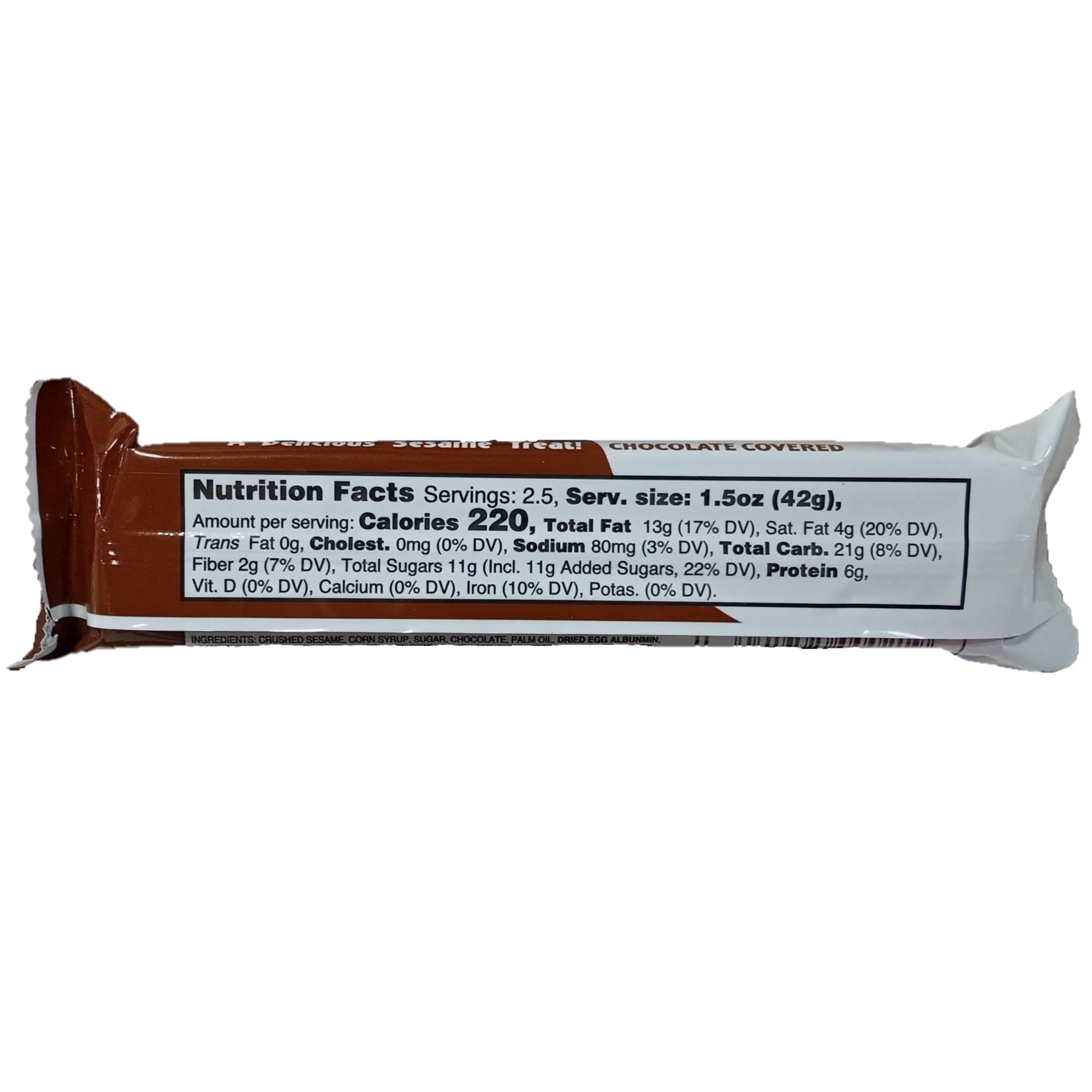 King Size Chocolate Covered Halvah Bars Bulk Value Pack | 3.5 Ounce | Box of 20 4