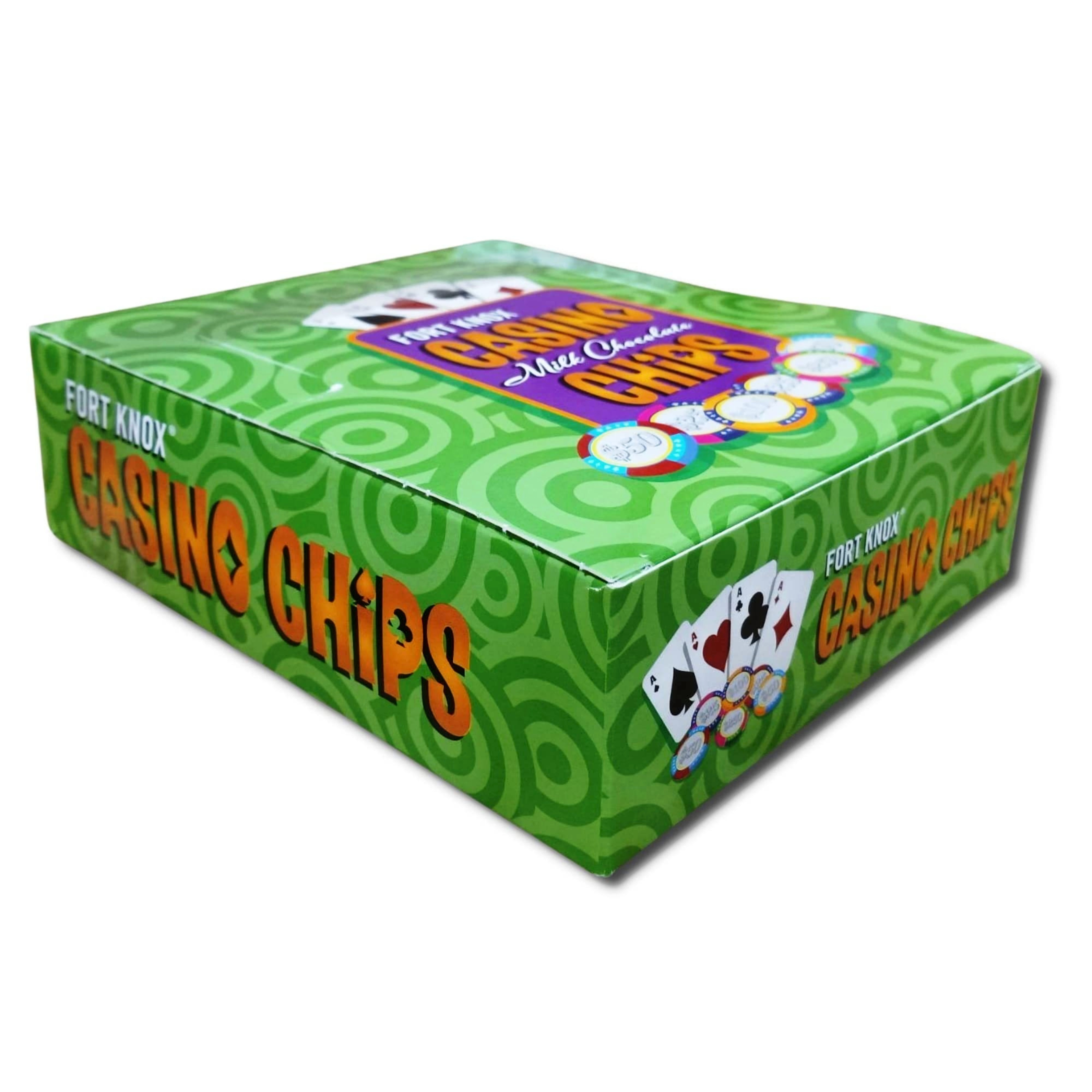Fort Knox Milk Chocolate Casino Chips Bags by Fort Knox | 1.5 Ounce | Box of 18 - 第 4/6 張圖片