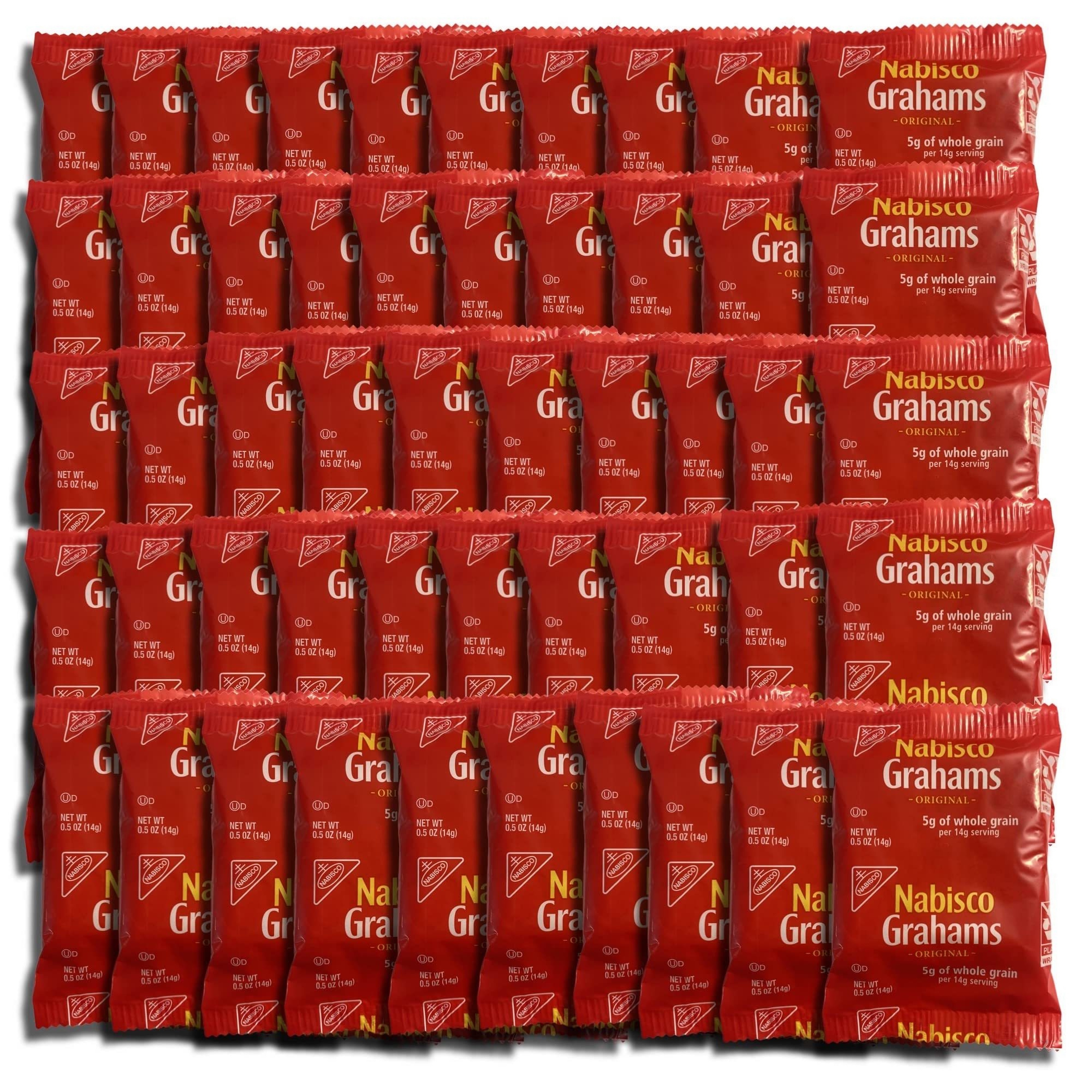 Honey Maid Individually Wrapped Whole Grain Graham Crackers .5 Ounce | Value Pac