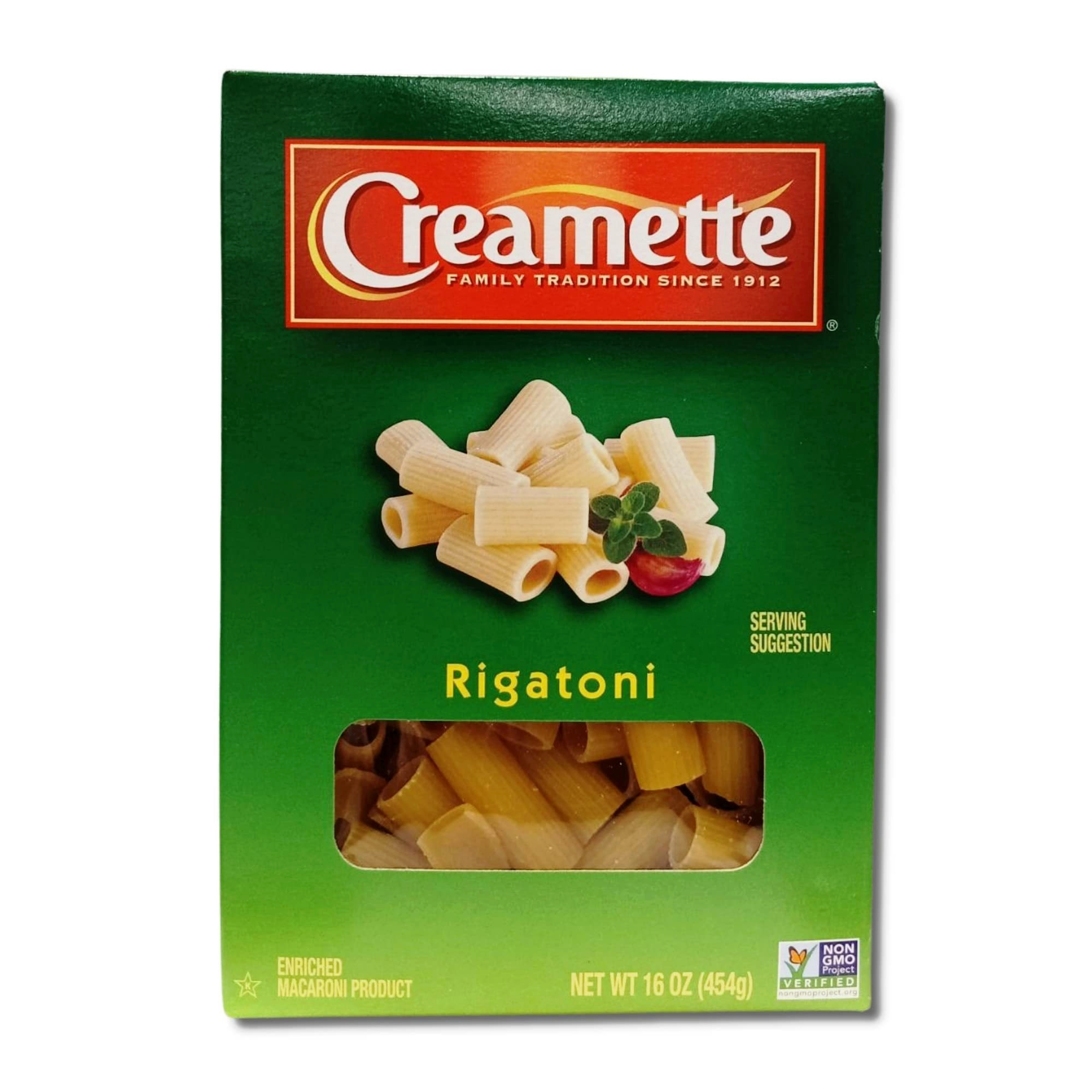 Creamette Rigatoni Macaroni Value Pack | 16 Ounce | Pack of 4
