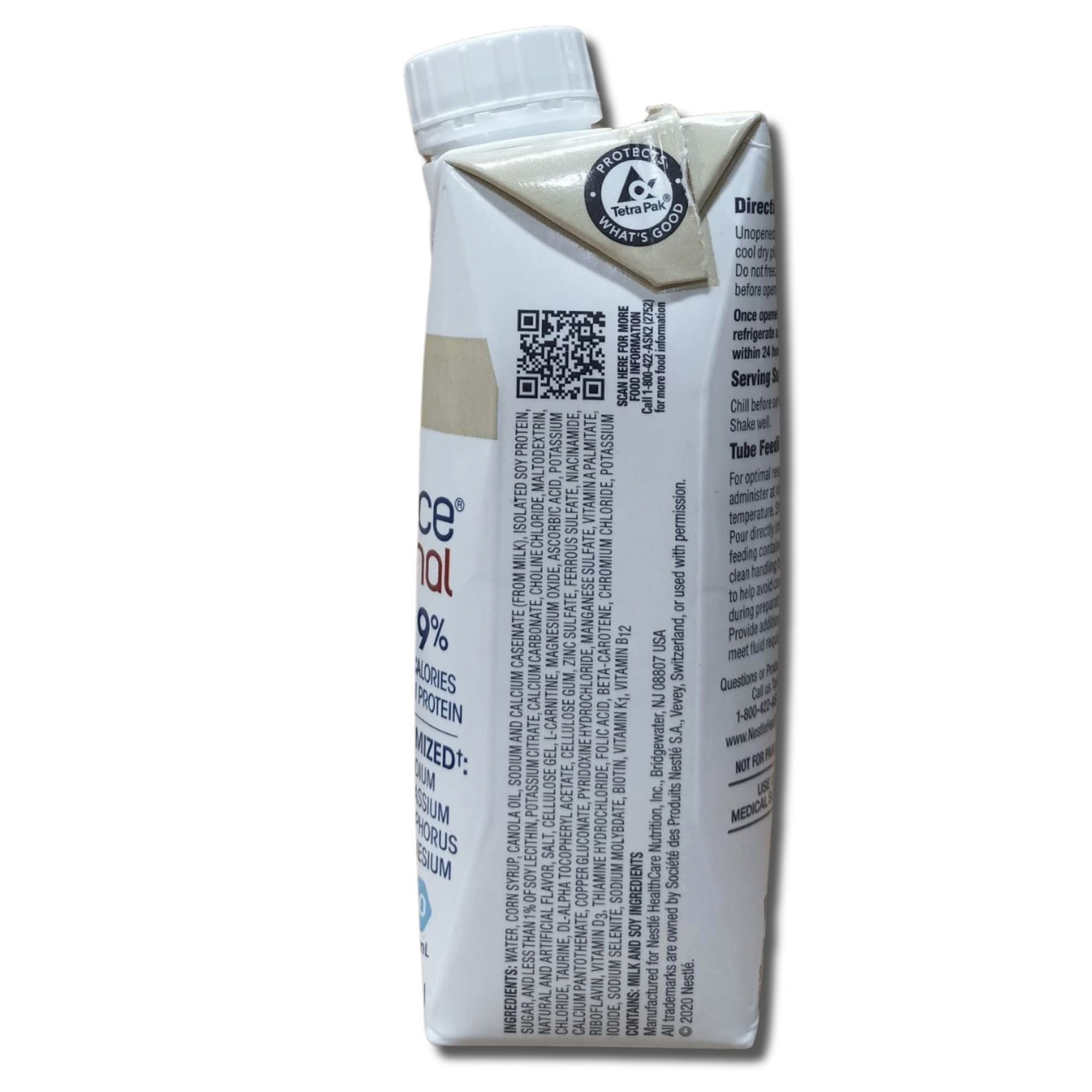 Kidney Friendly Vanilla Nutritional Renal Drink | 8 Fl Oz | Pack of 6 5