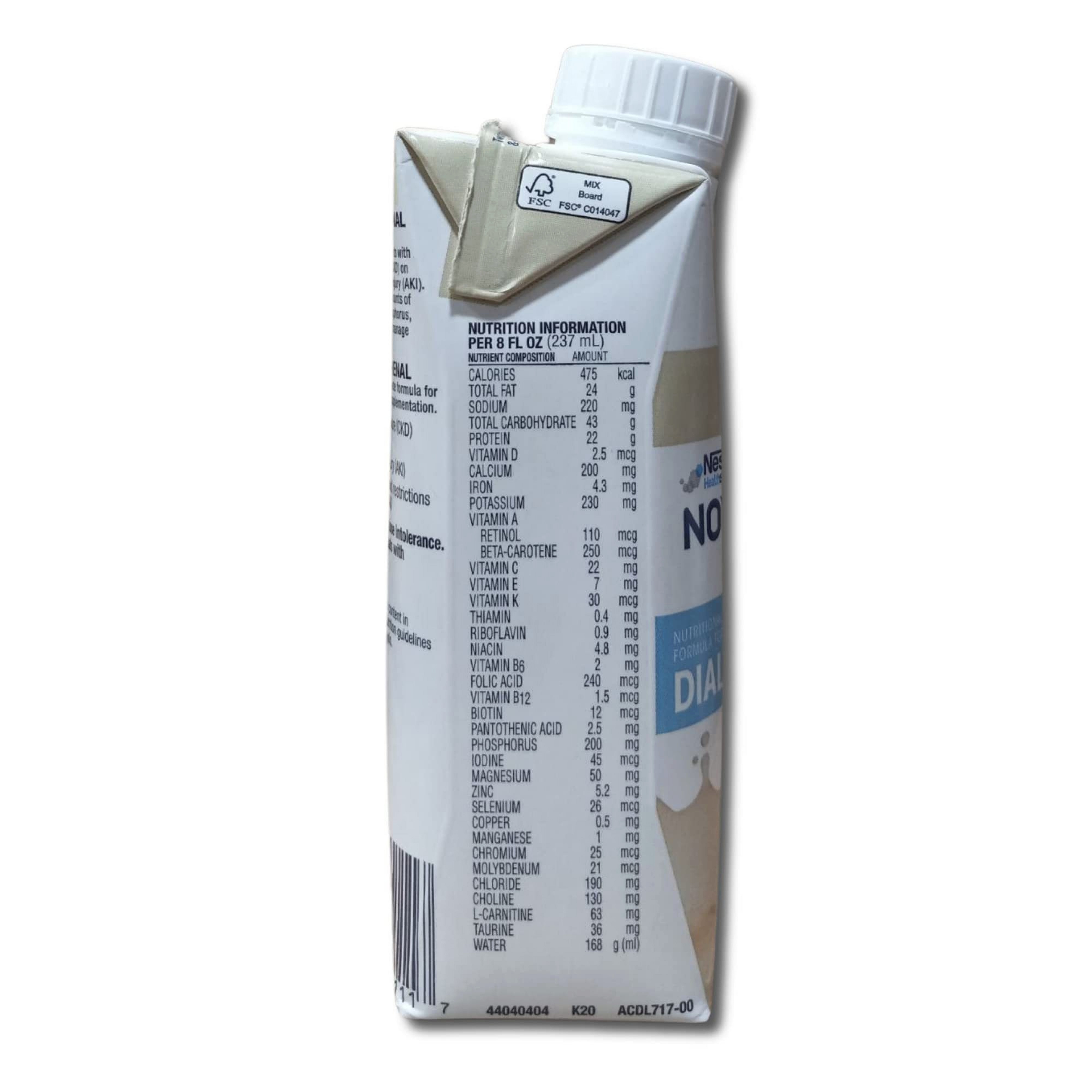 Kidney Friendly Vanilla Nutritional Renal Drink | 8 Fl Oz | Pack of 6 6