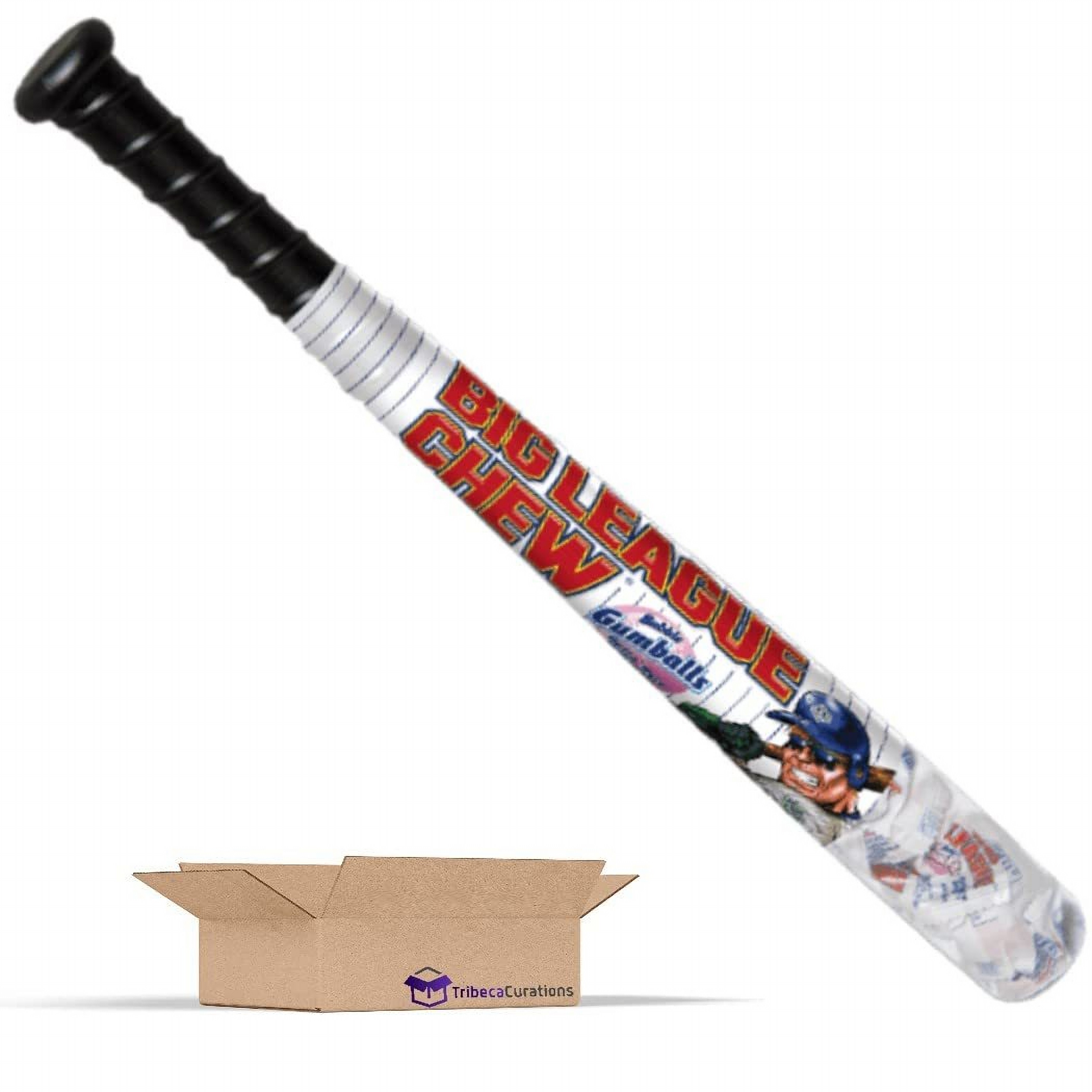 Bubble Gum Balls in Plastic Bat by Big League Chew | 2.9 Oz | Pack Of 4 3