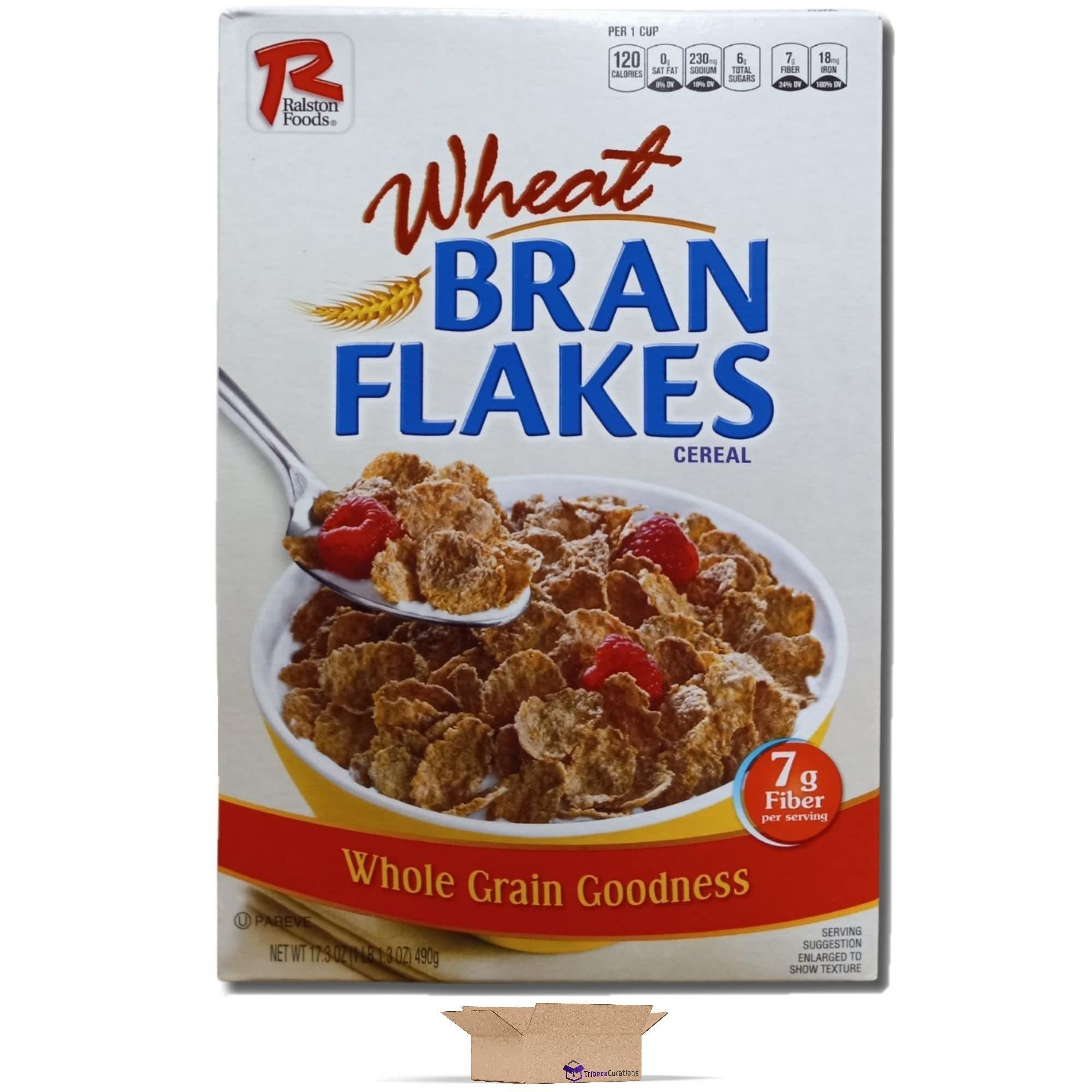 Wheat Bran Flakes Cereal Value Pack   17.3 Oz | Pack of 4 3