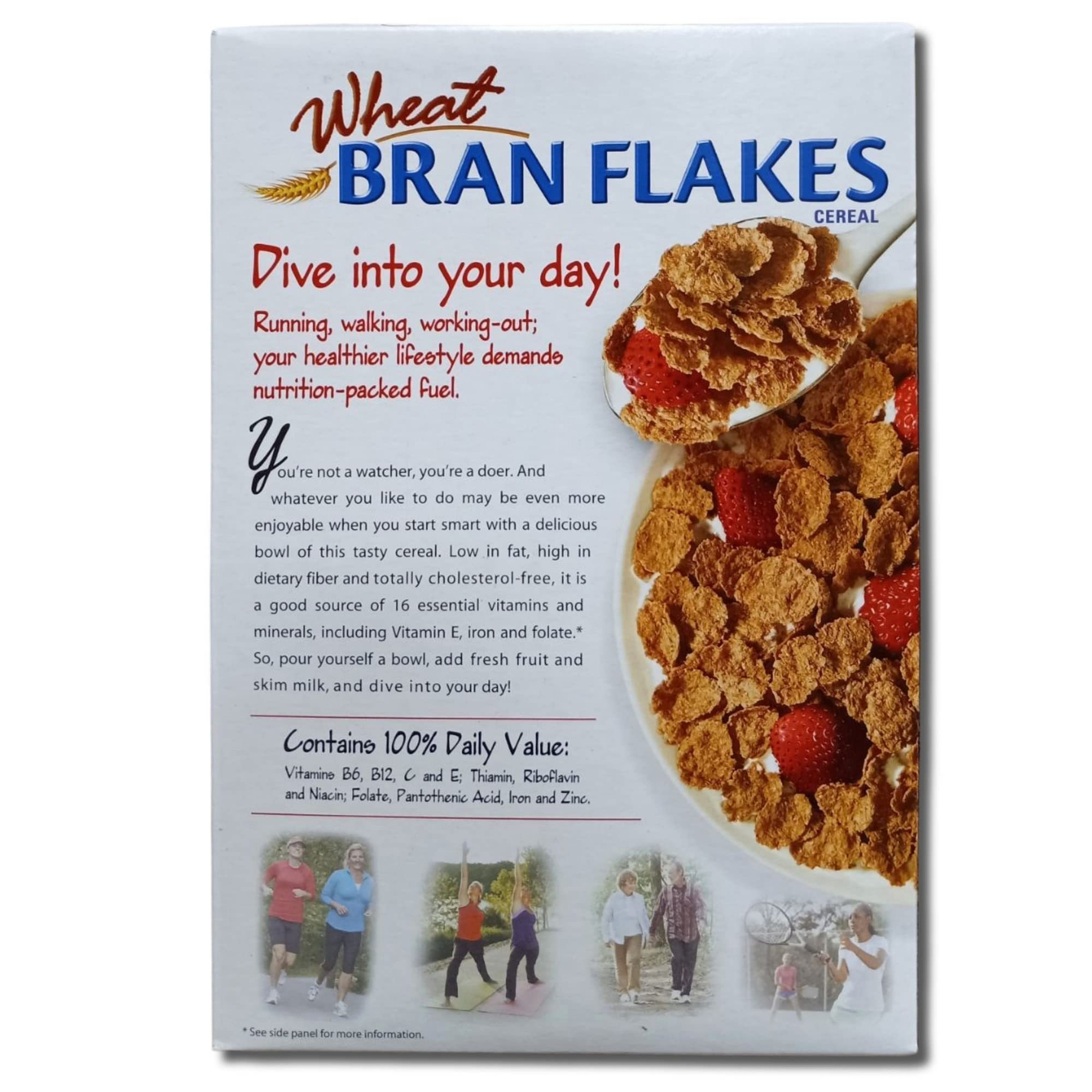 Wheat Bran Flakes Cereal Value Pack   17.3 Oz | Pack of 4 4