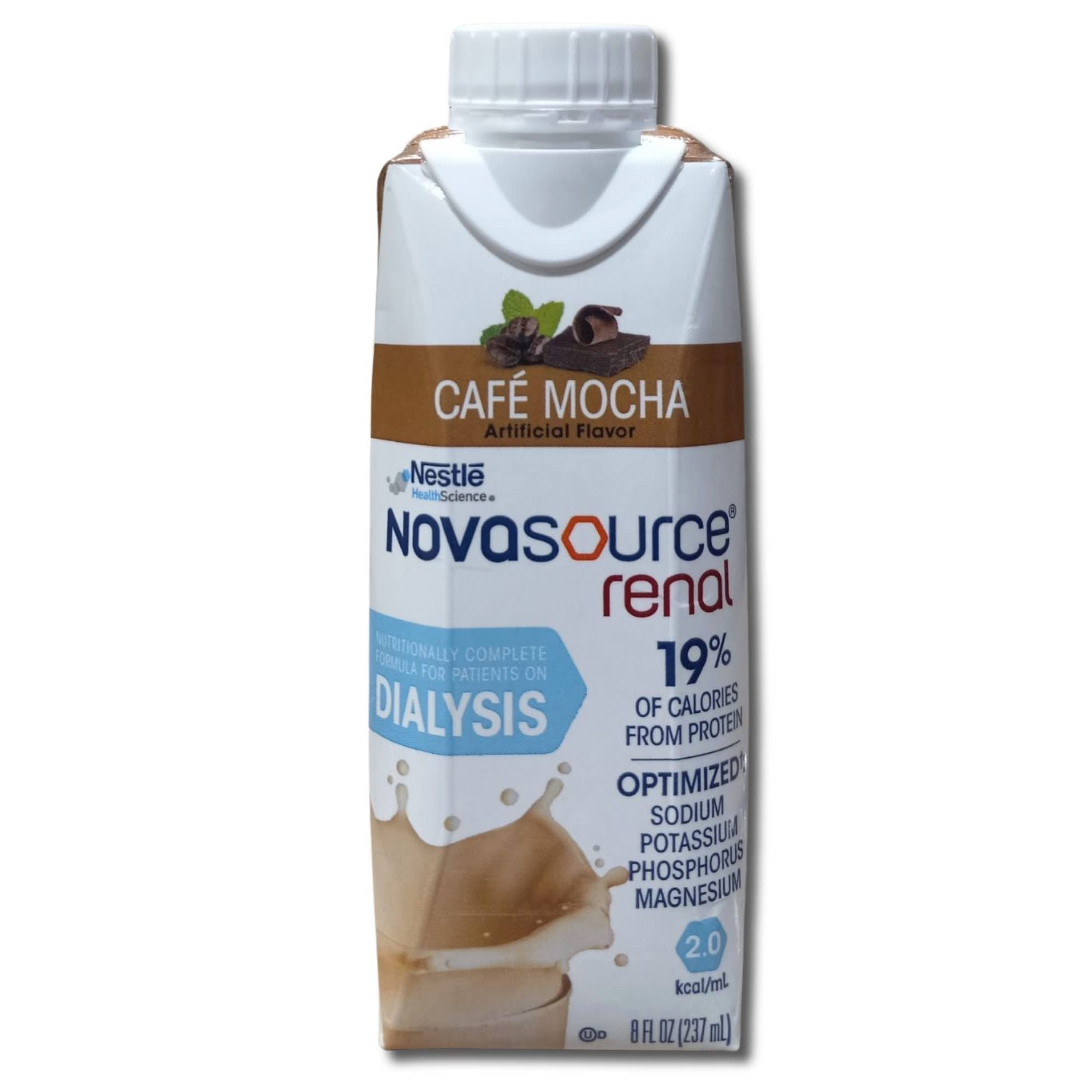 Kidney Friendly Nutritional Cafe Mocha Renal Drink Value Pack | 8 Fl Oz | Pack of 6 2