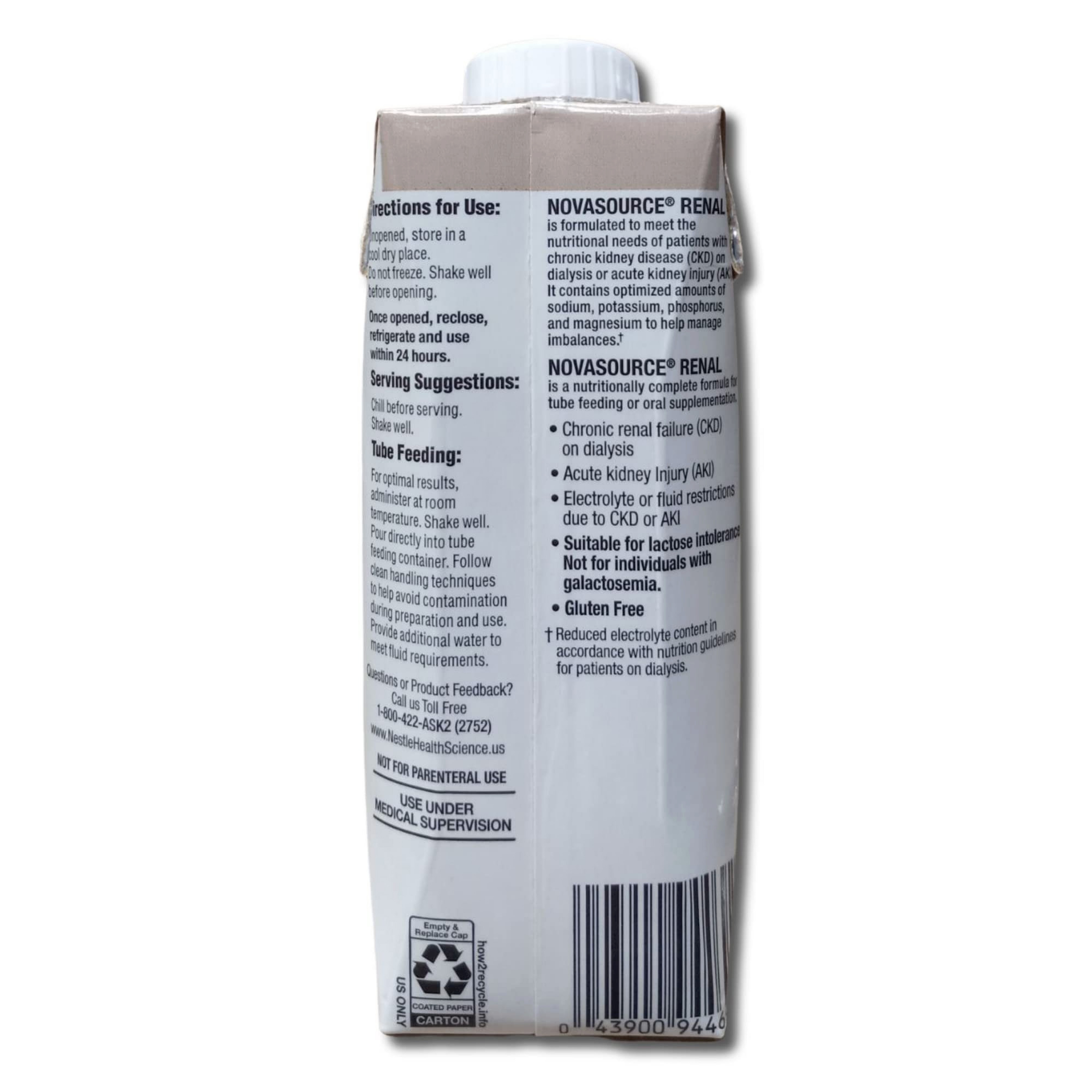 Kidney Friendly Nutritional Cafe Mocha Renal Drink Value Pack | 8 Fl Oz | Pack of 6 4