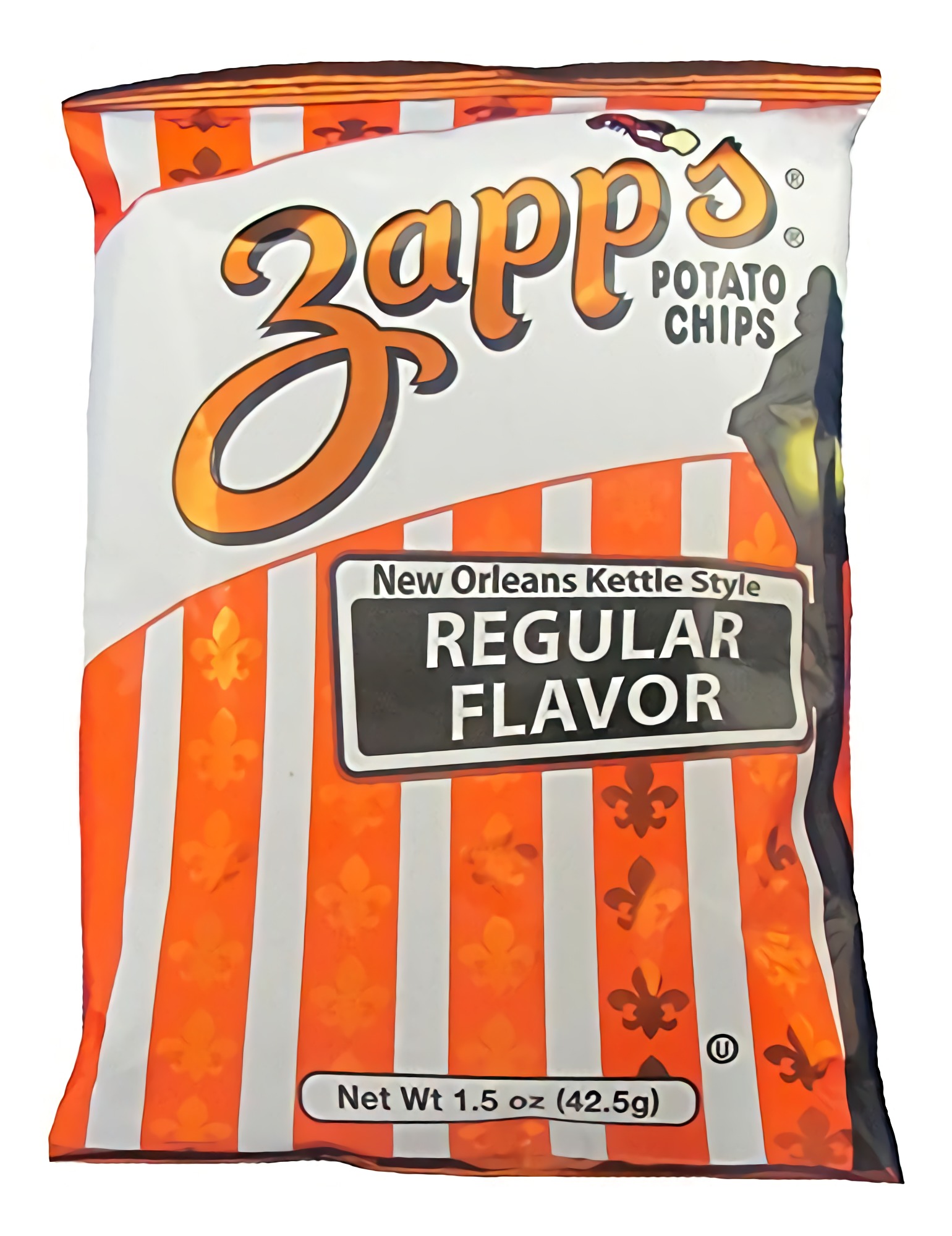 Zapp's New Orleans Kettle-Style Potato Chips, Regular | 30 Count