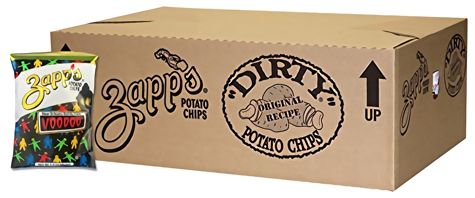 Zapp's New Orleans Kettle-Style Potato Chips, Voodoo Crunchy Chips | 30 Count 3
