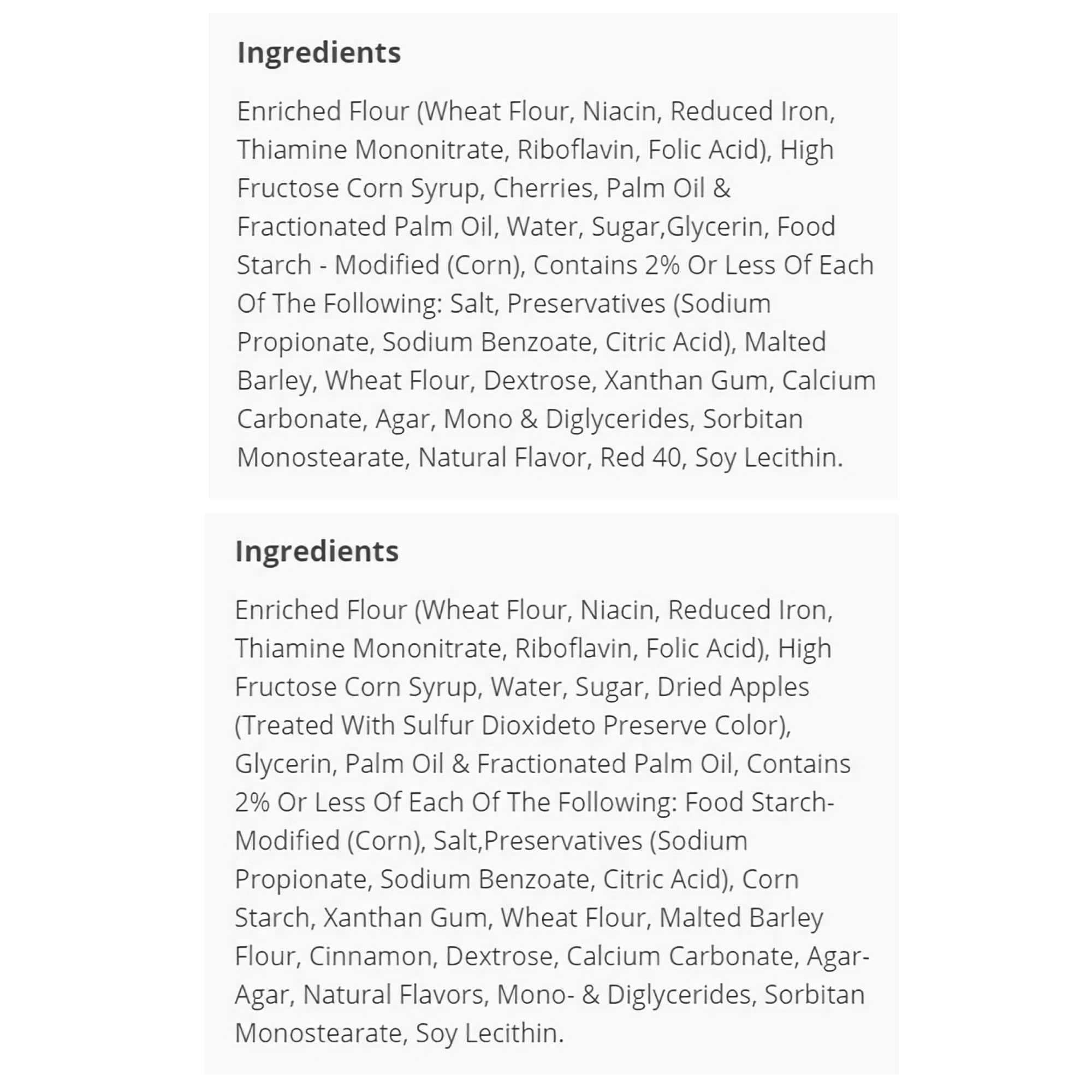 JJ's Bakery Mini Apple and Cherry Fruit Pies, 4 Boxes, 24 Pies Total 2